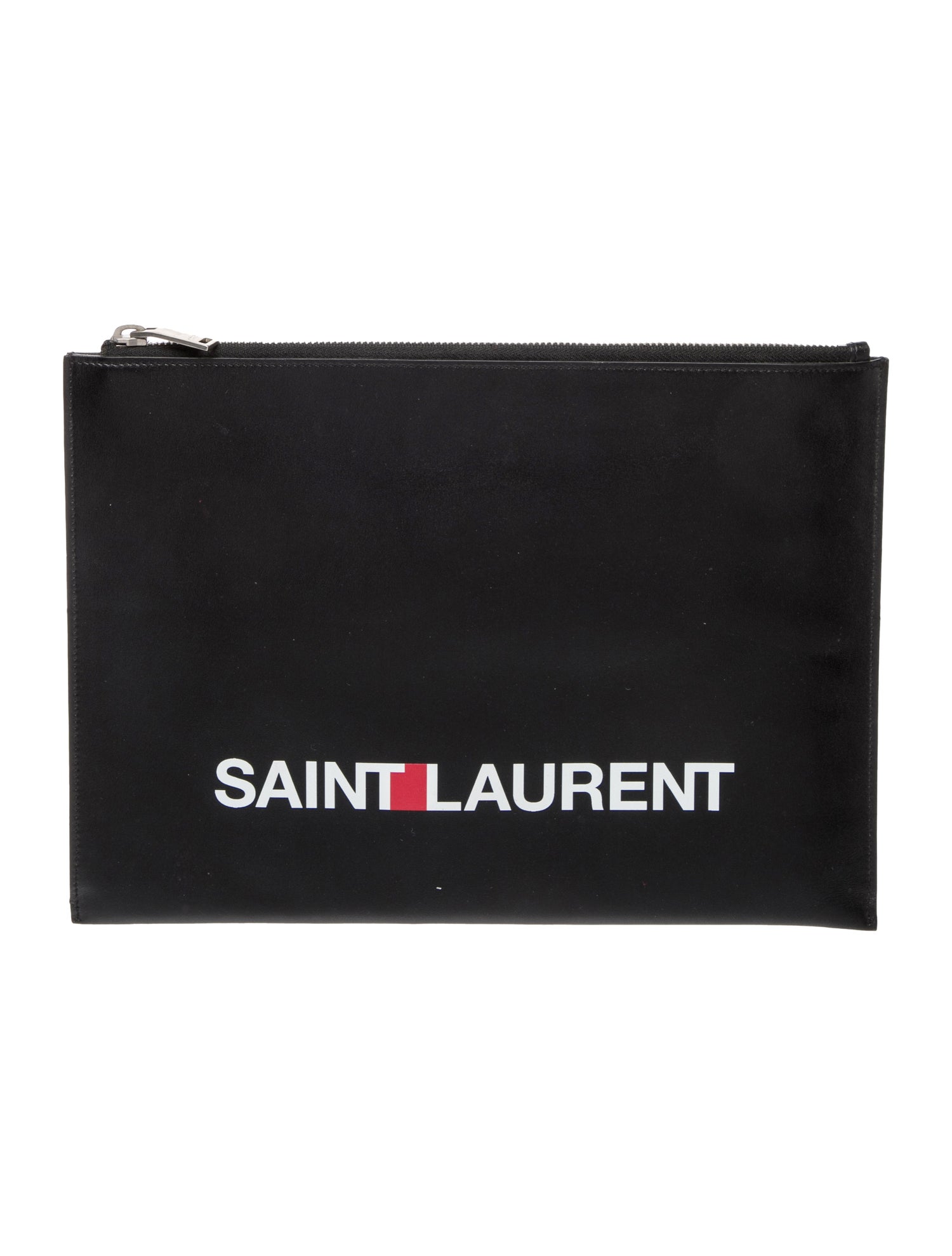 Saint Laurent Leather Clutch