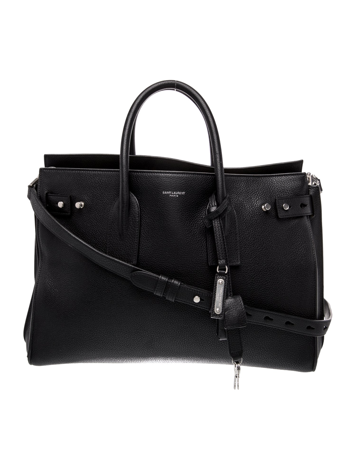 Saint Laurent Leather Sac De Jour Medium