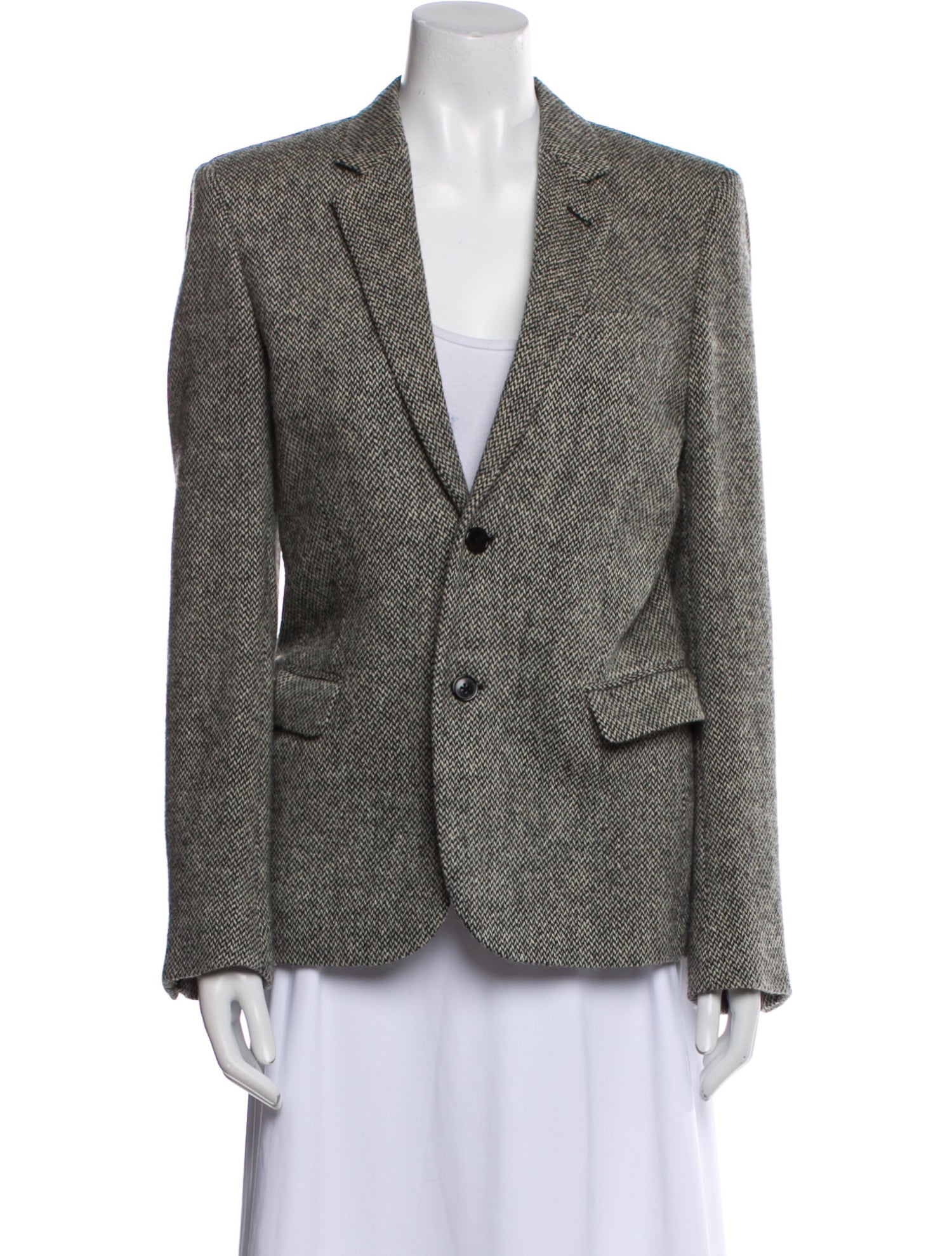 Saint Laurent Wool Tweed Pattern Set