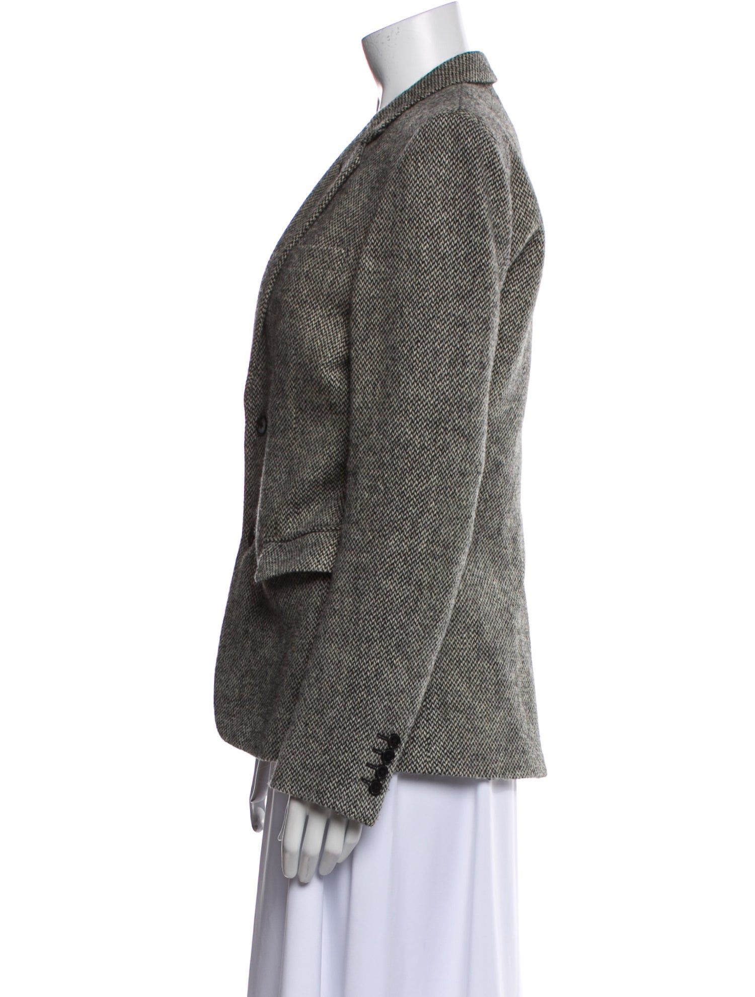 Saint Laurent Wool Tweed Pattern Set