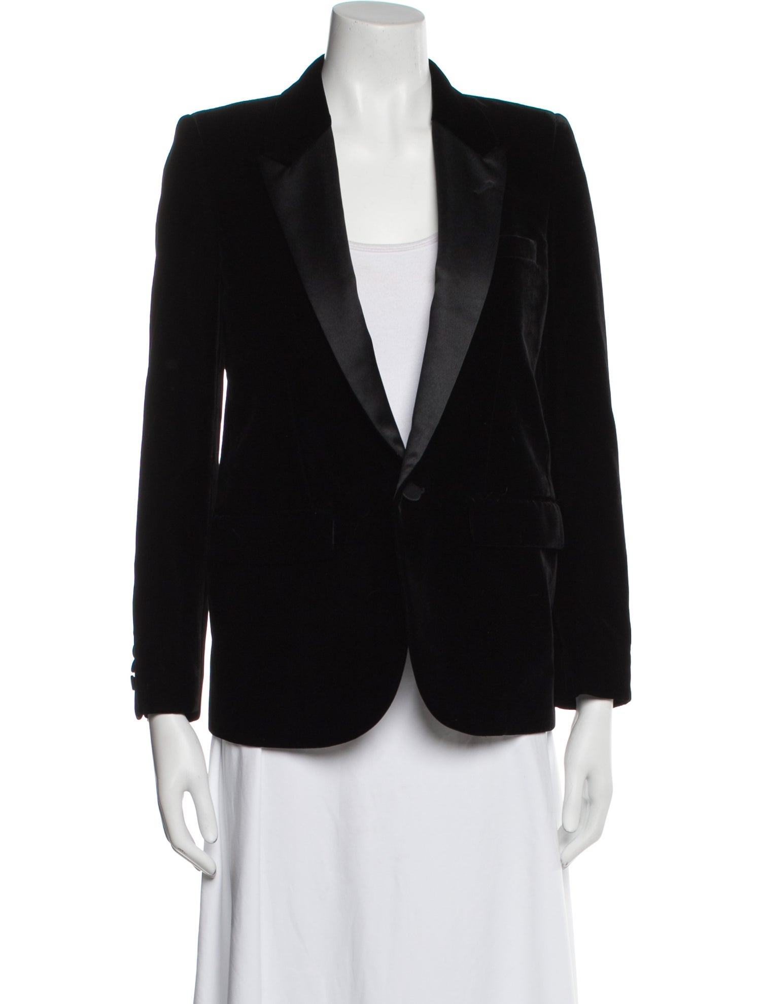 Saint Laurent Virgin Wool Blazer