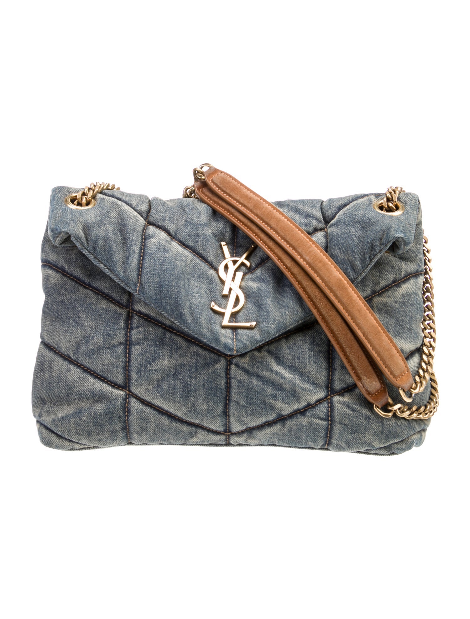 Saint Laurent Denim LouLou Small 2023