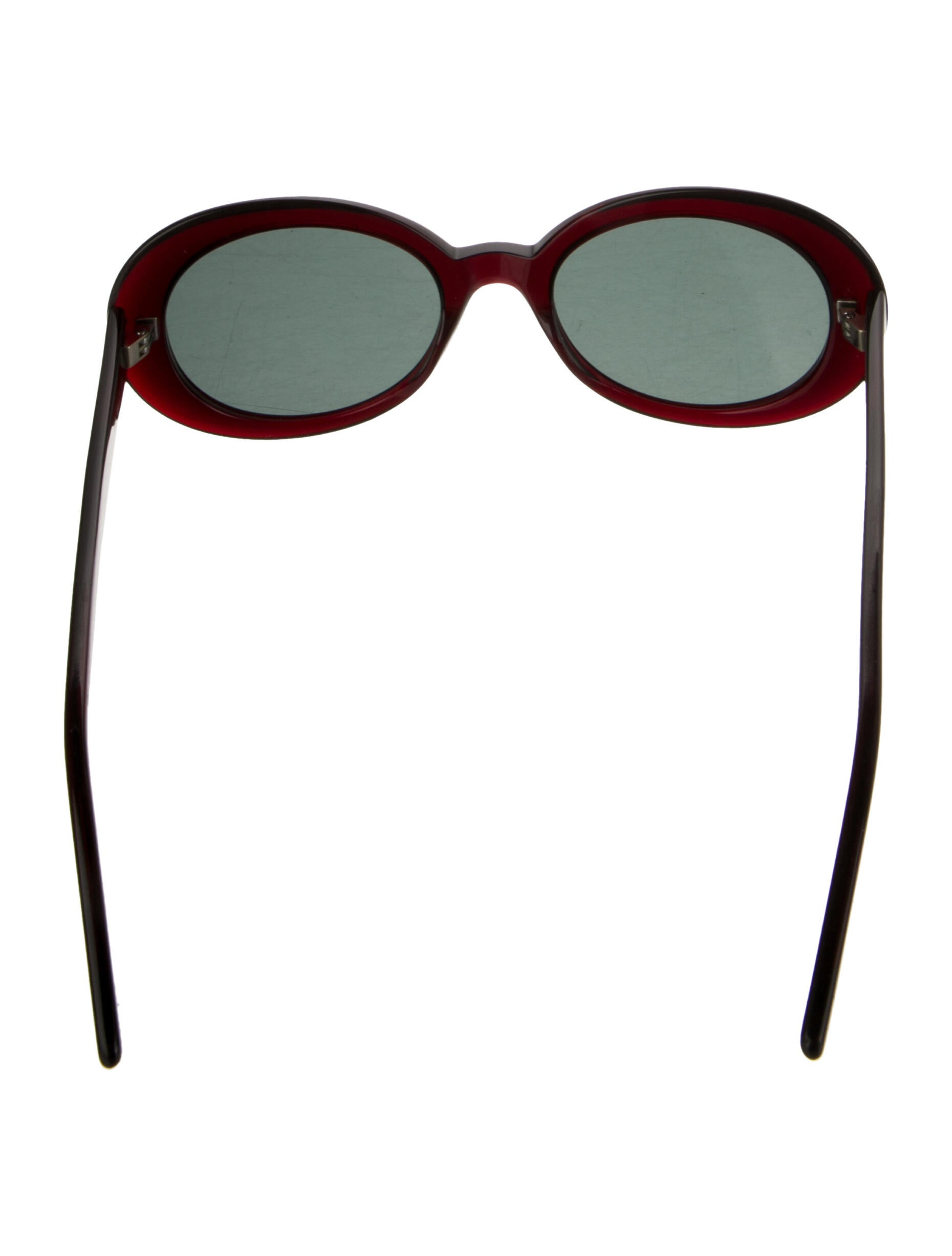 Saint Laurent Round Tinted Sunglasses