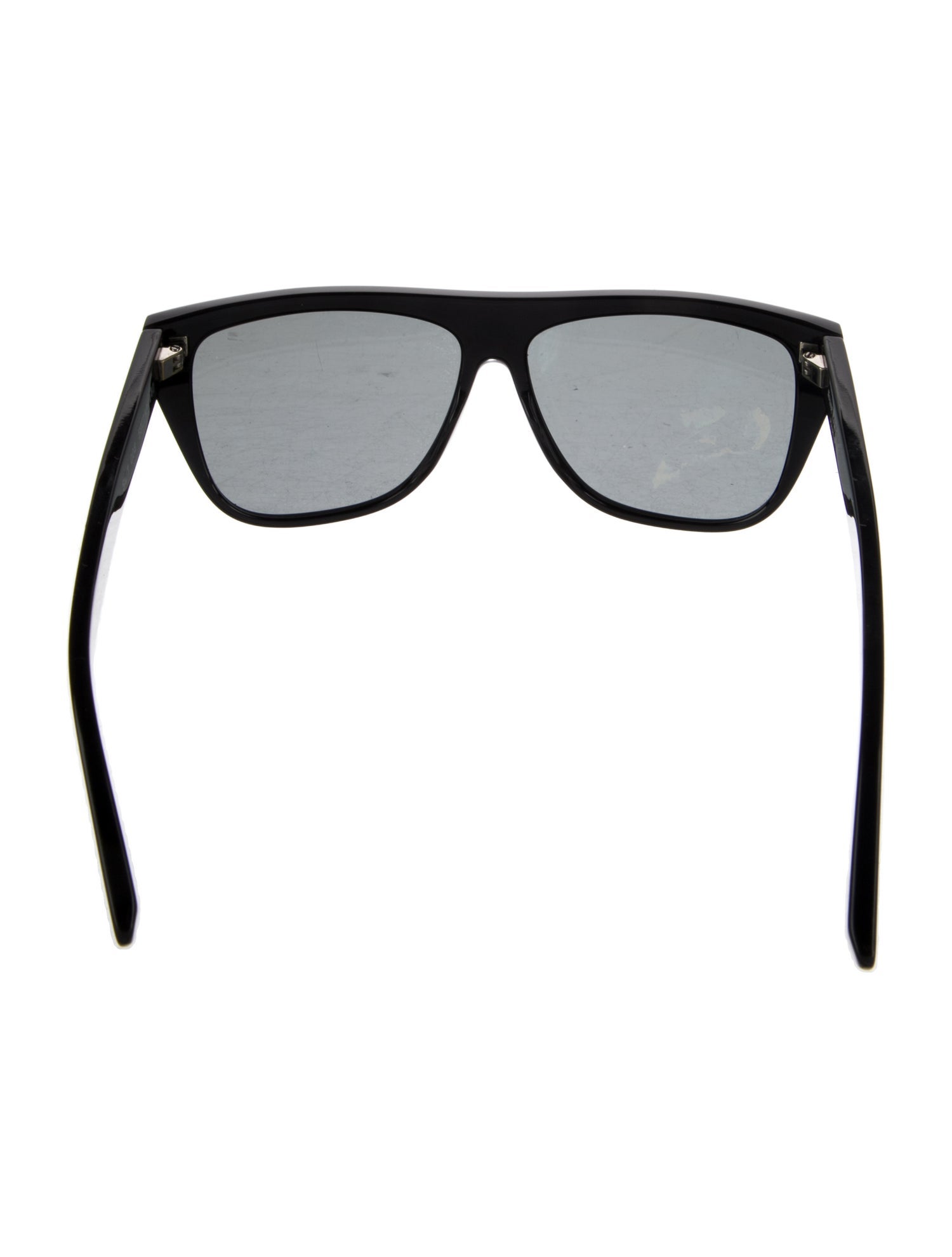 Saint Laurent Square Mirrored Sunglasses