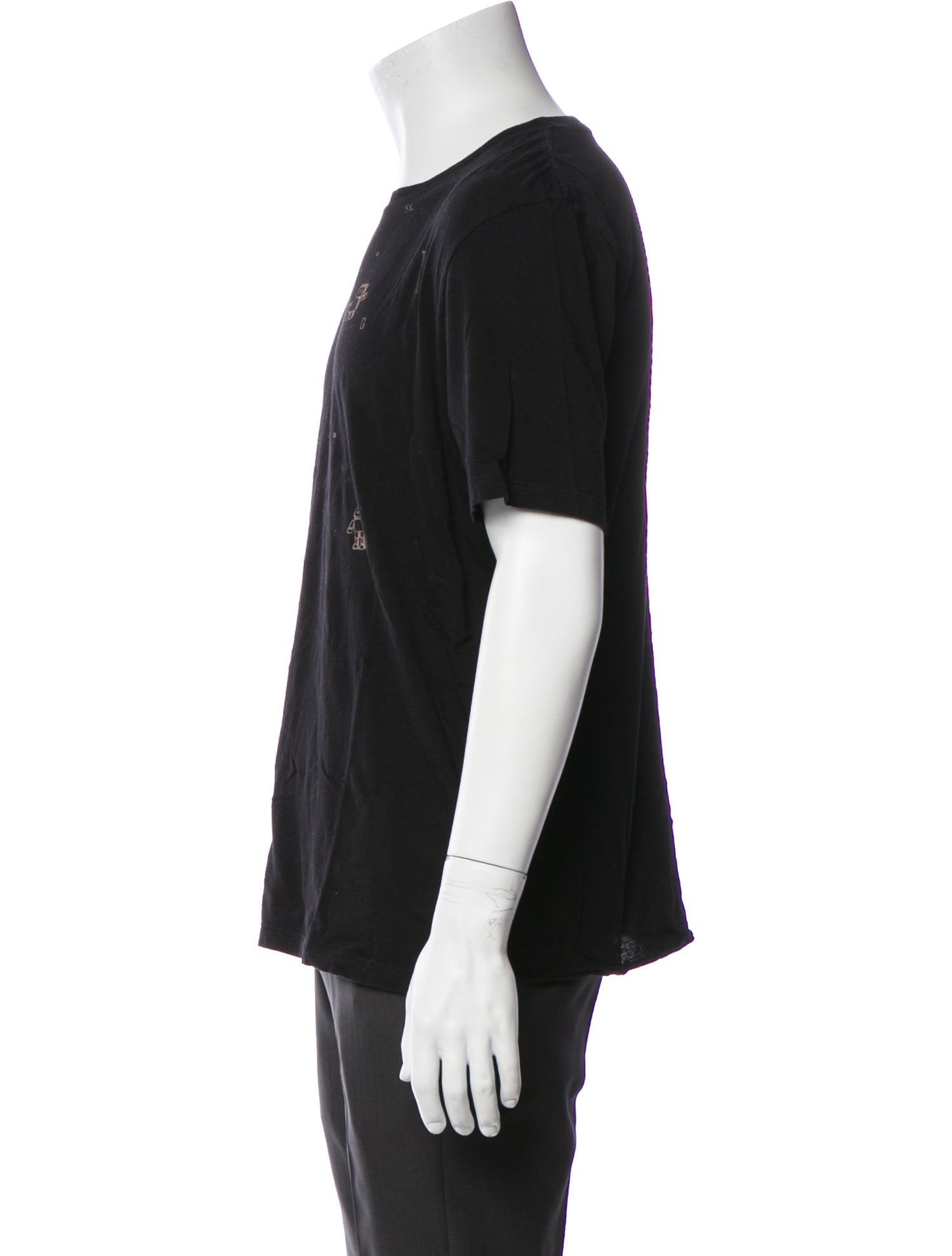 Saint Laurent 2018 Graphic Print T-Shirt