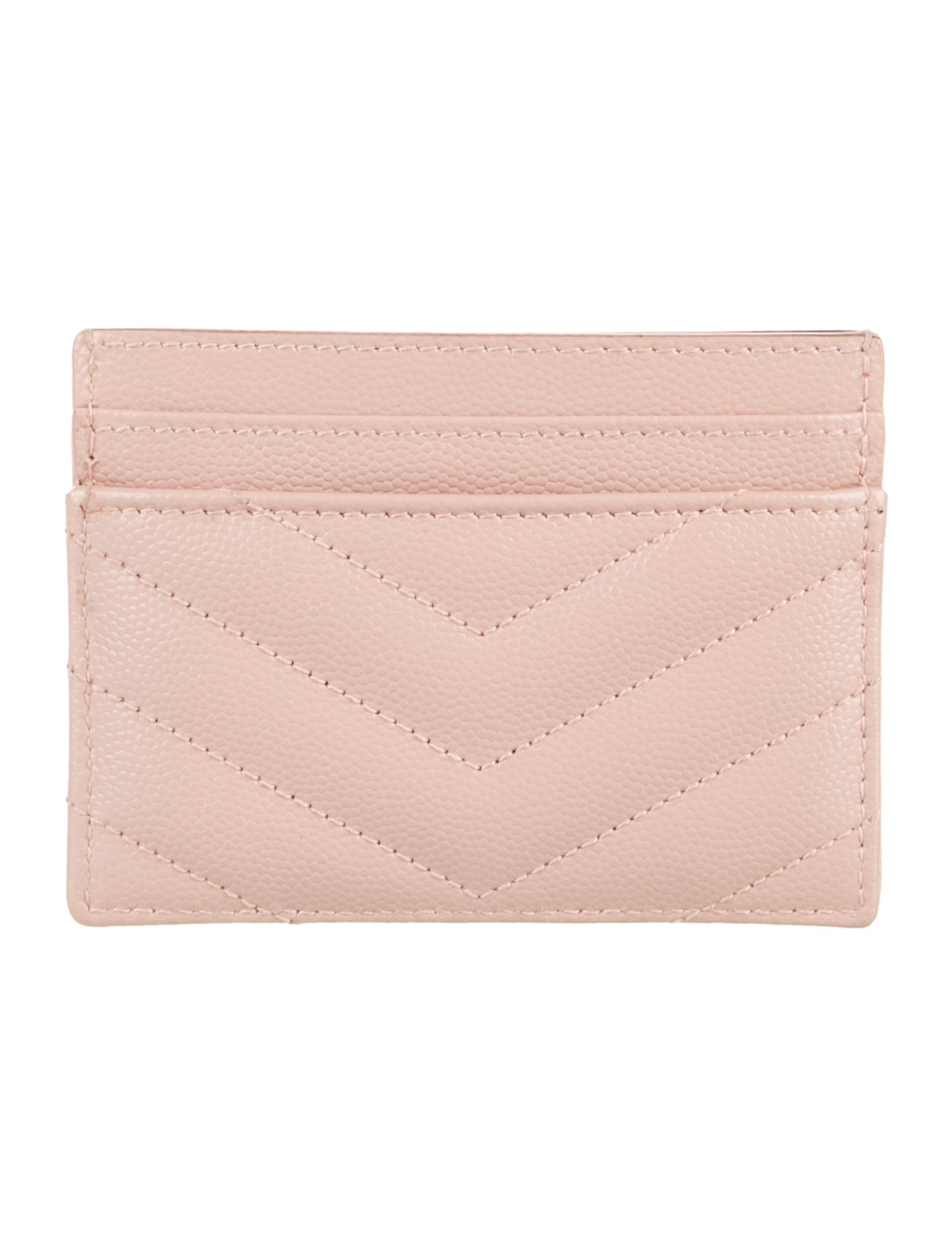 Saint Laurent Leather Card Holder