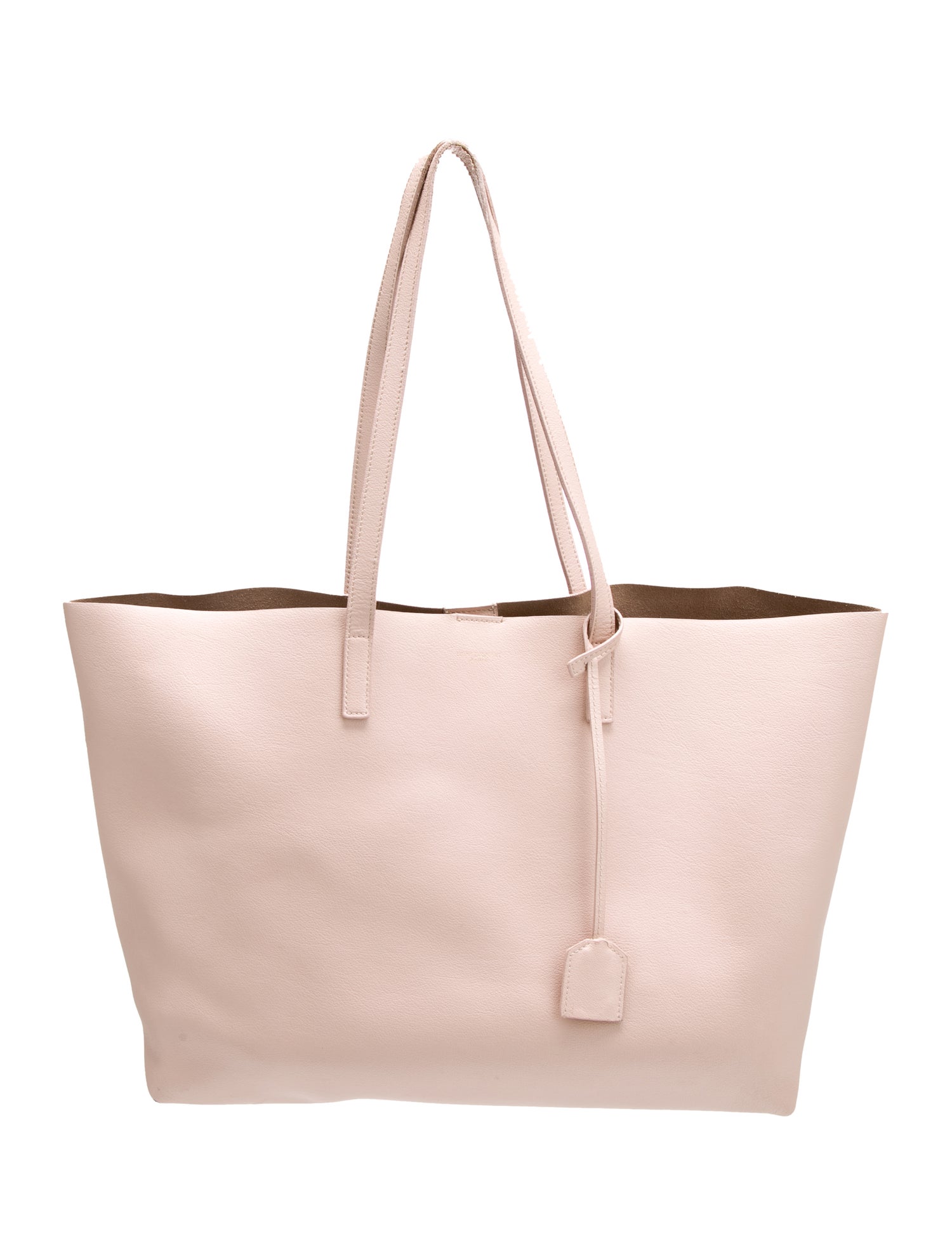 Saint Laurent Leather E/W Shopping Tote East West