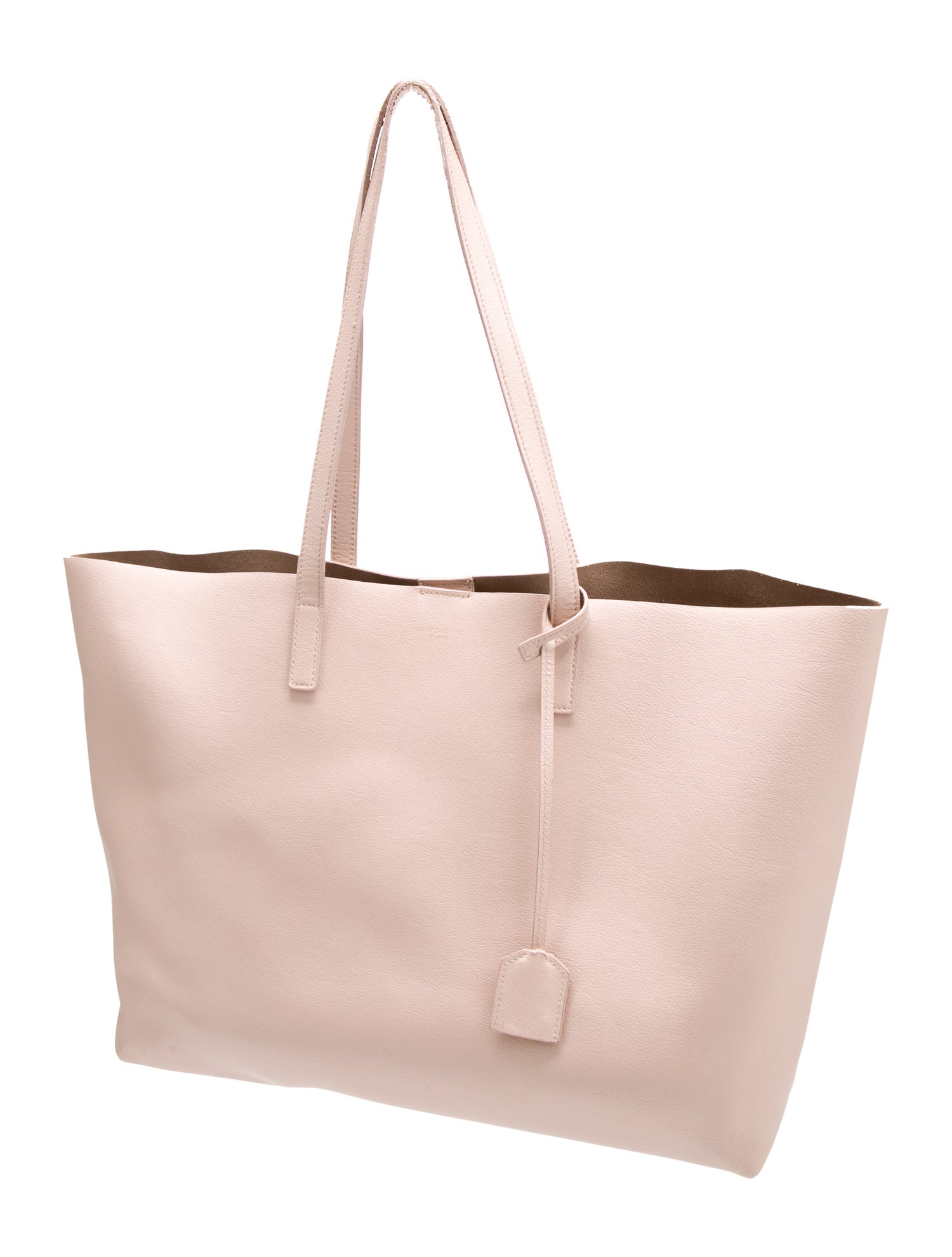 Saint Laurent Leather E/W Shopping Tote East West