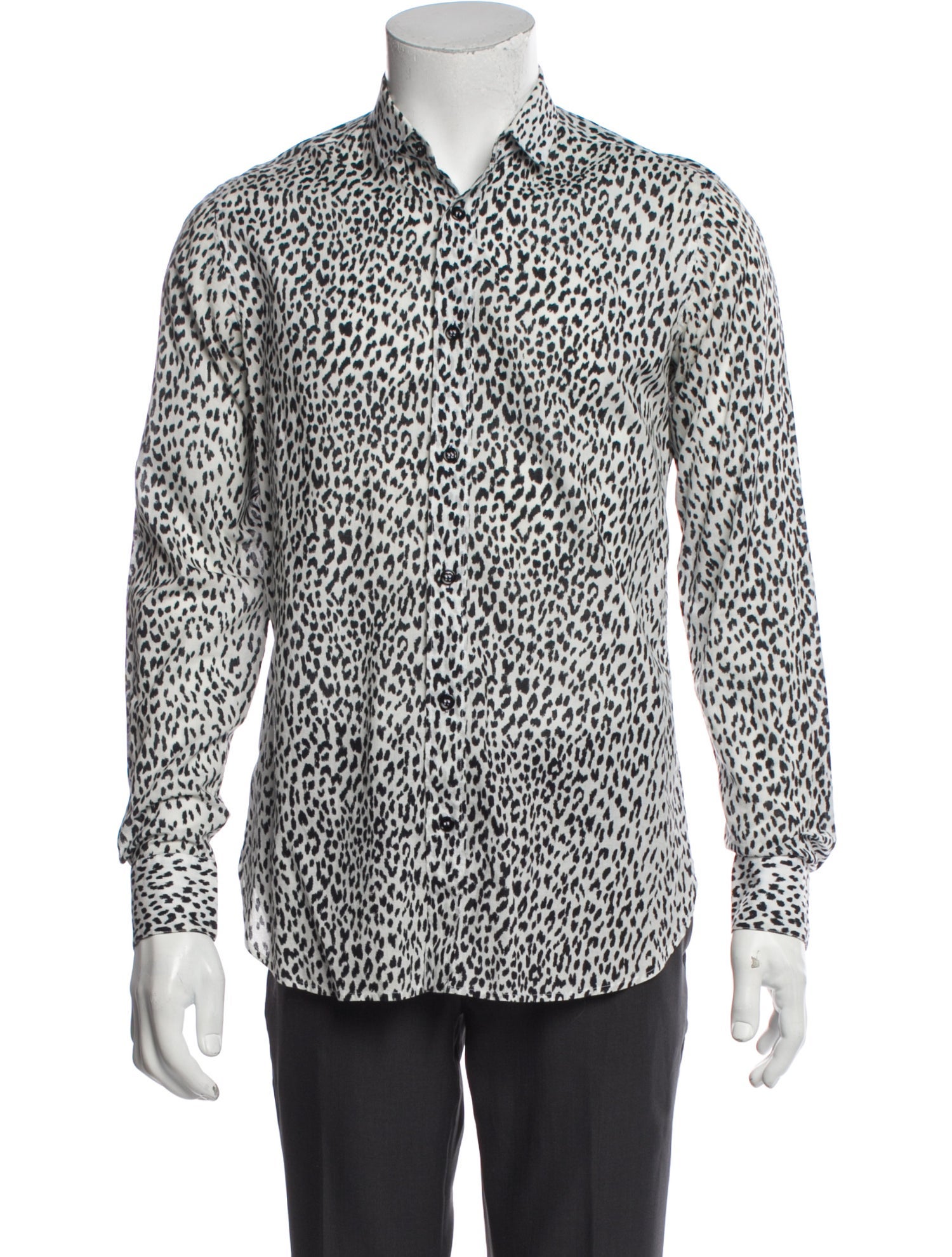 Saint Laurent 2013 Babycat Dress Shirt