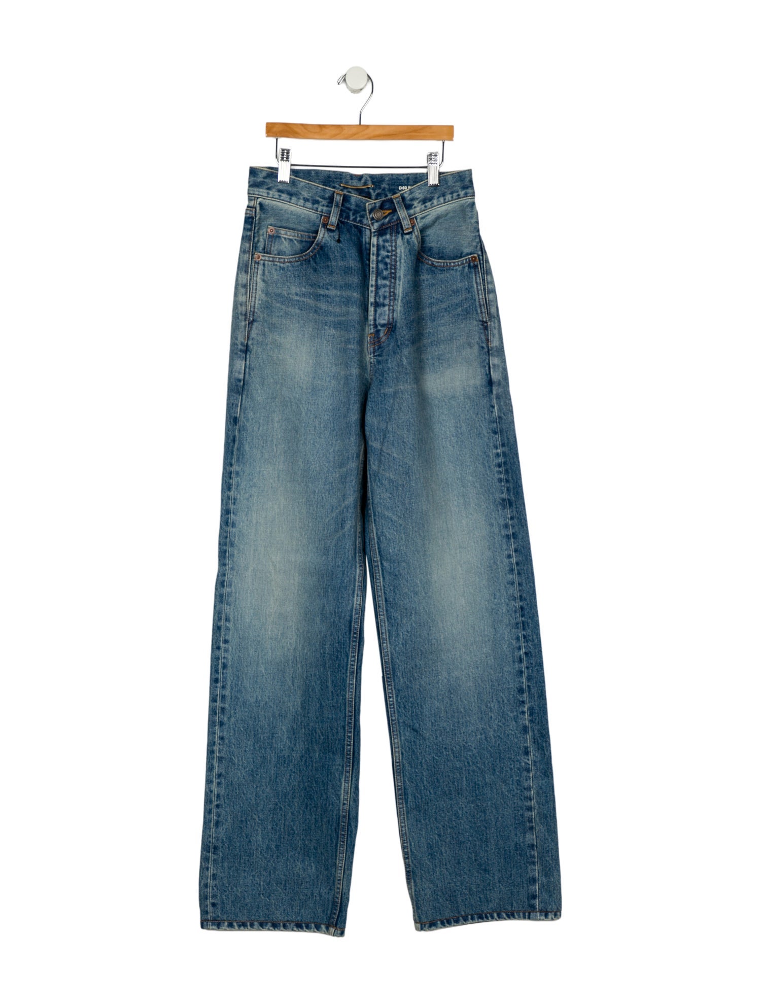 Saint Laurent D60 Wide Leg Jeans