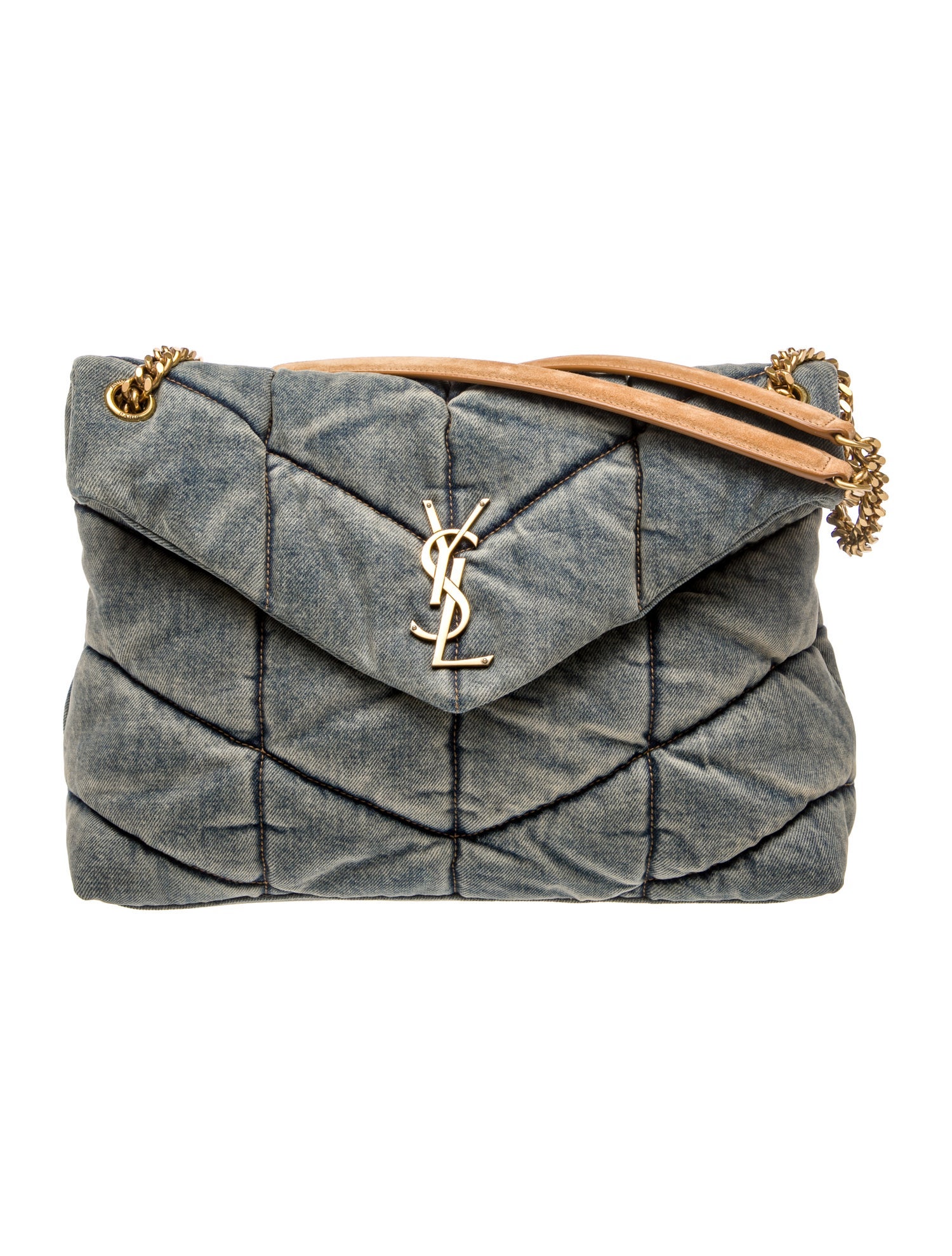 Saint Laurent Denim LouLou Large