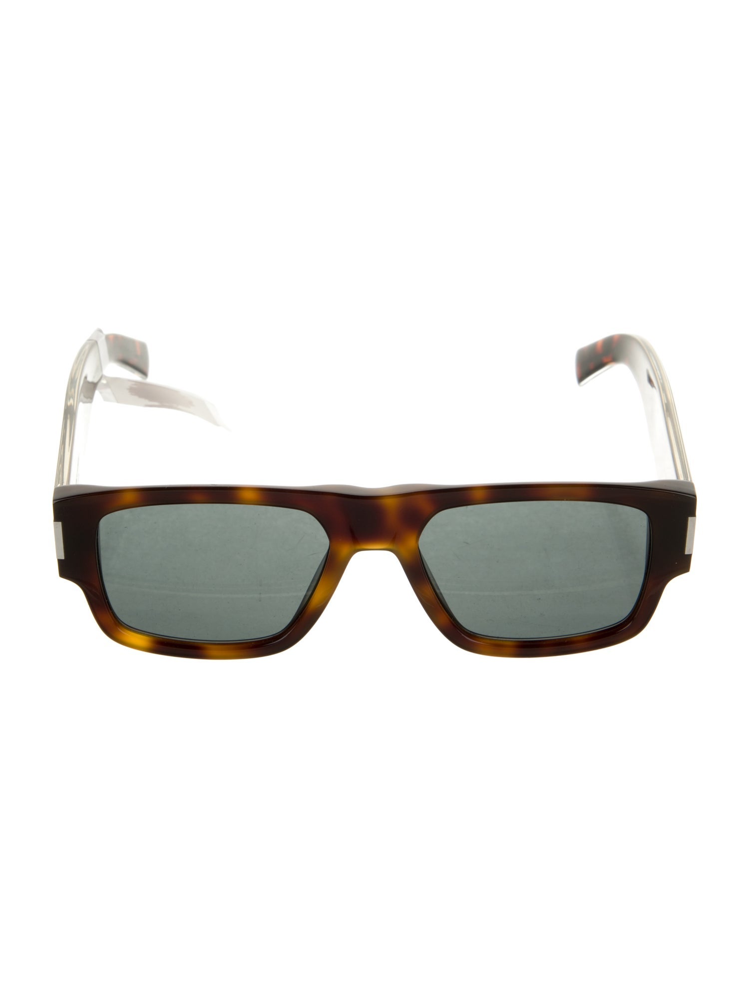 Saint Laurent Square Tinted Sunglasses w/ Tags