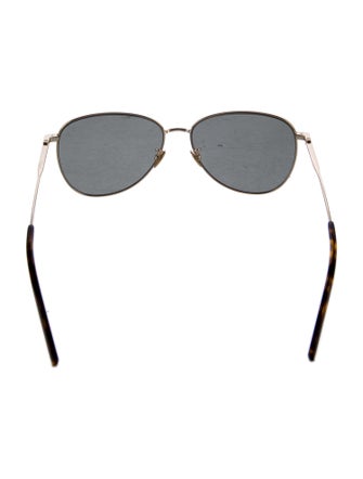 Saint Laurent Aviator Mirrored Sunglasses