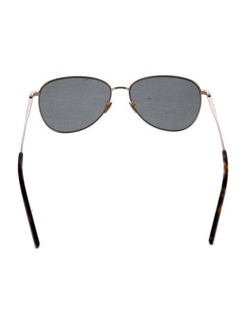 Saint Laurent Aviator Mirrored Sunglasses