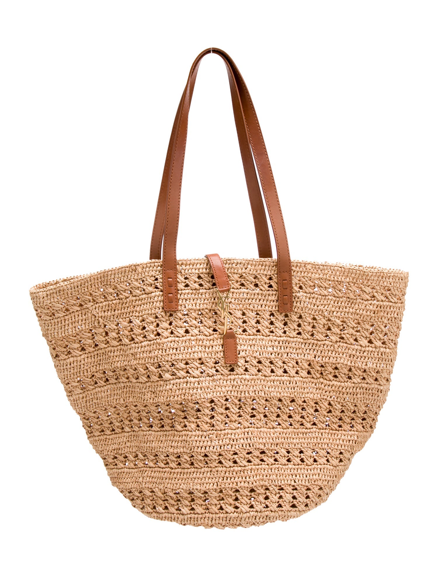 Saint Laurent Raffia Panier Medium 2022