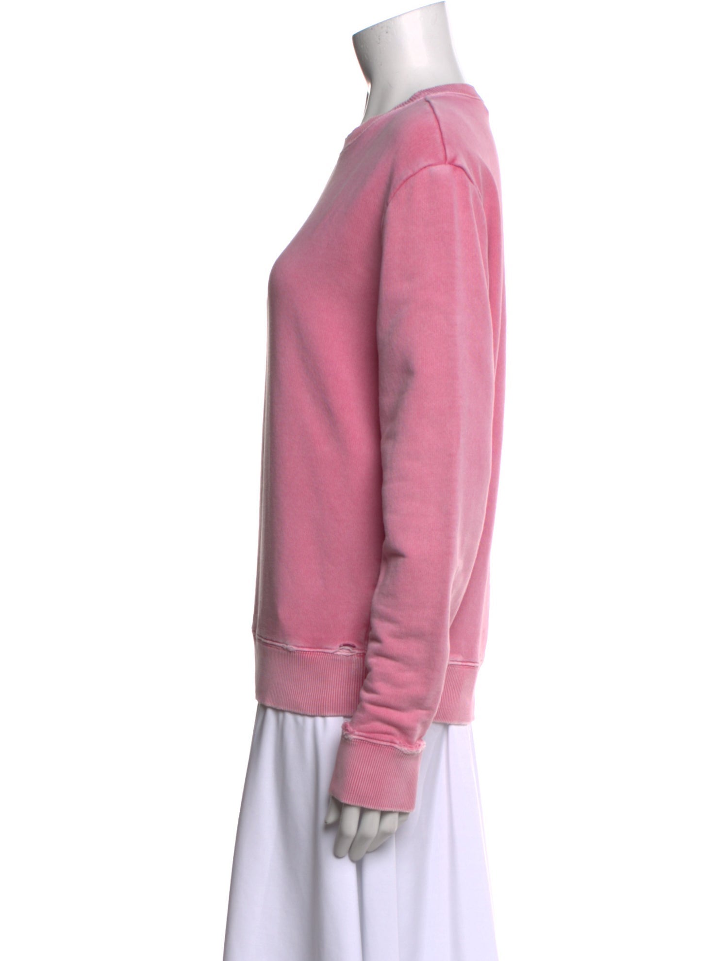 Saint Laurent Crew Neck Long Sleeve Sweatshirt