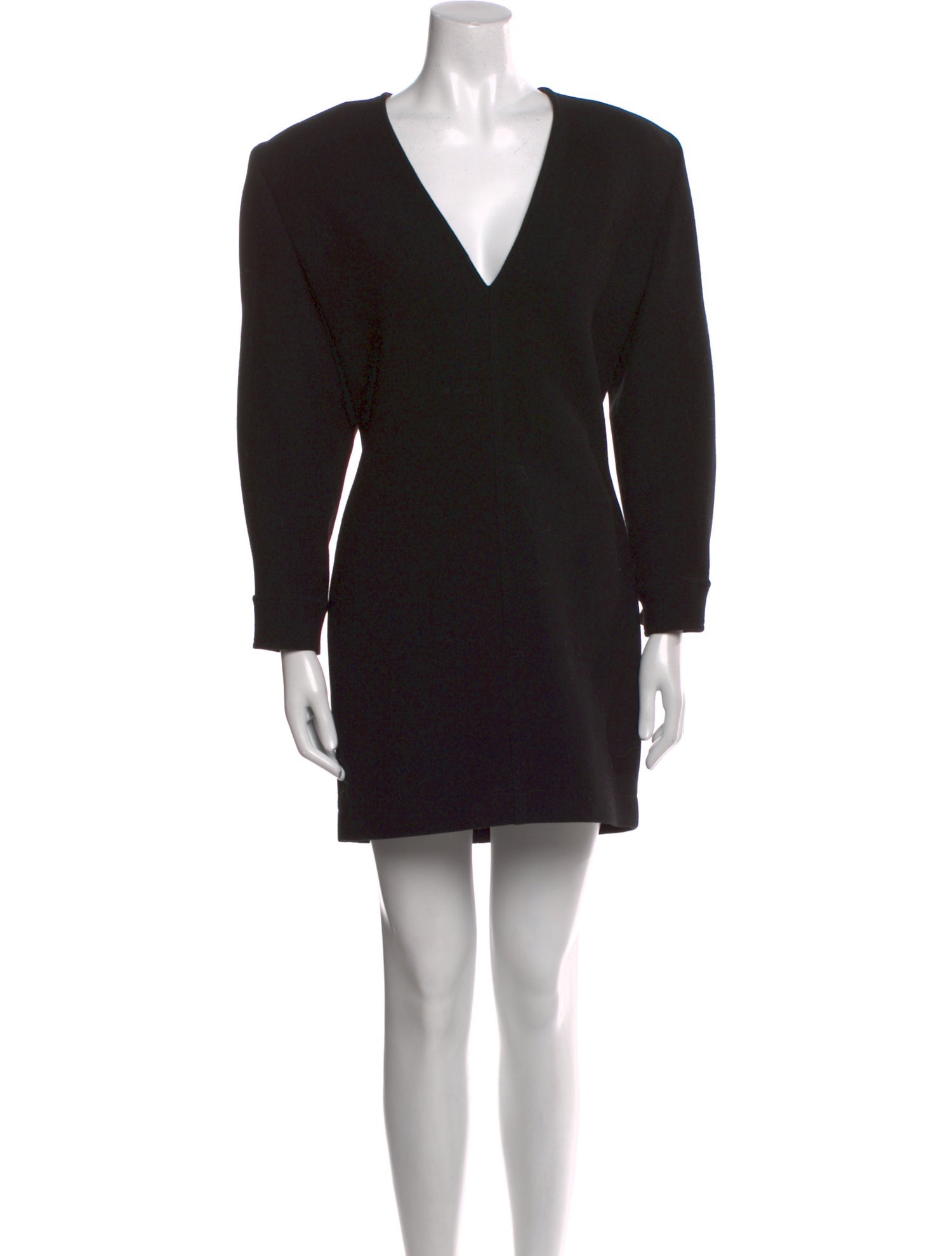Saint Laurent Wool Mini Dress w/ Tags
