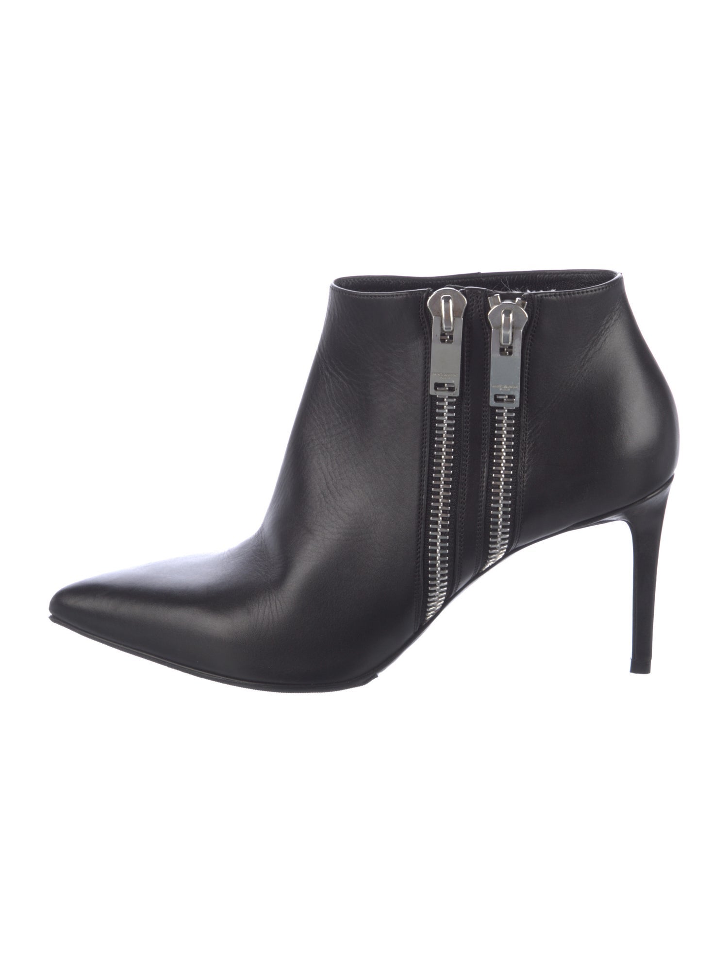 Saint Laurent Leather Boots