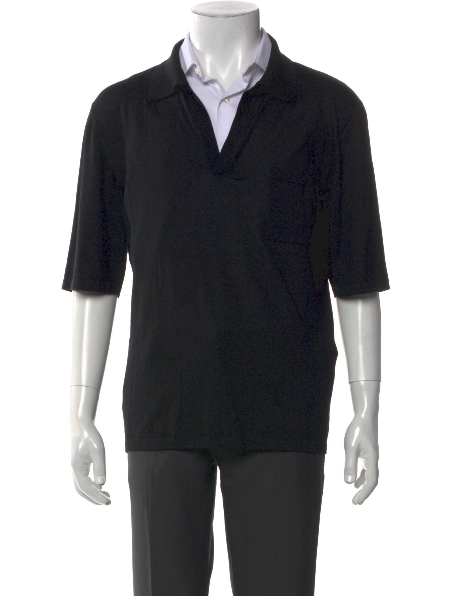 Saint Laurent 2023 Wool Polo Shirt