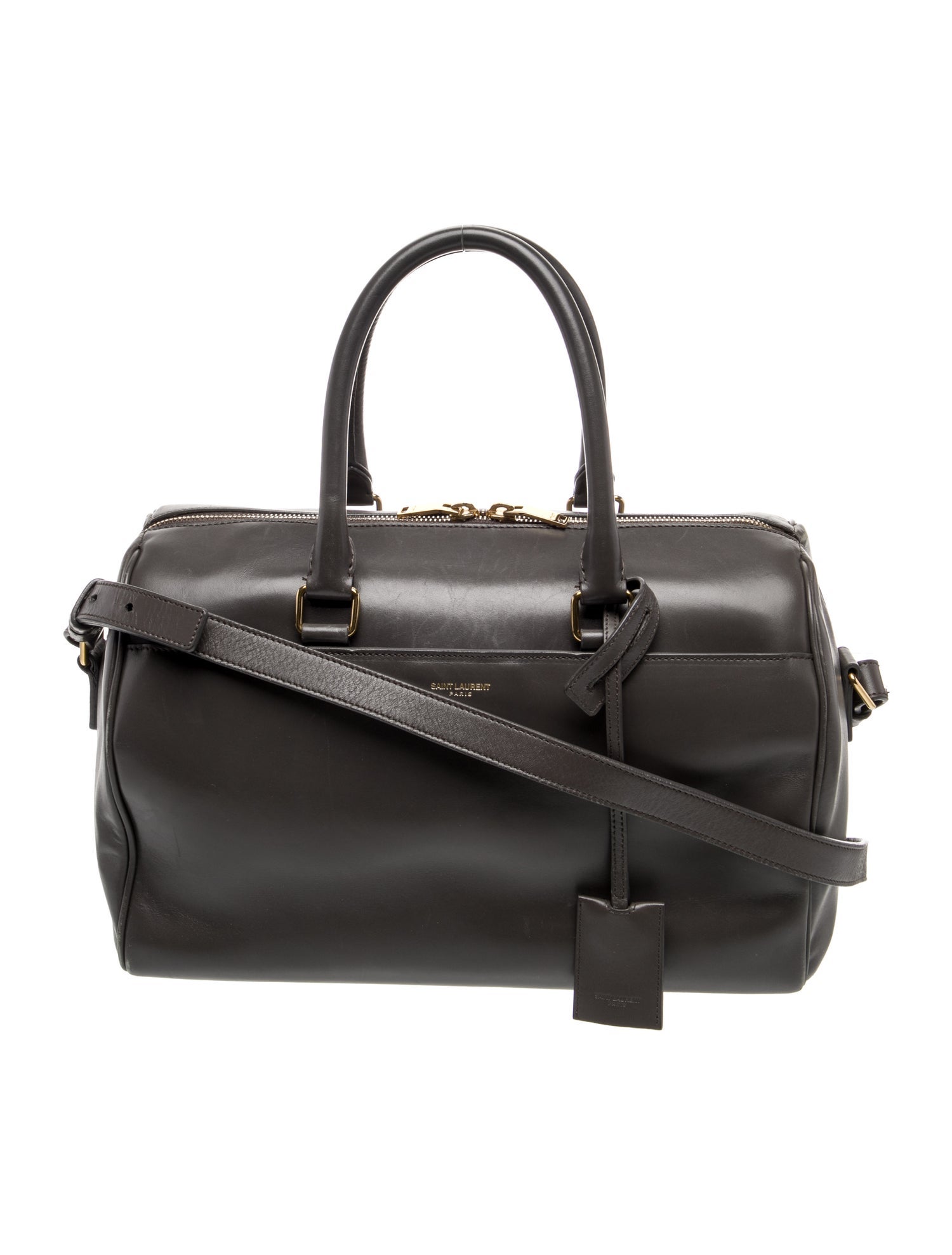 Saint Laurent Leather Top Handle Bag