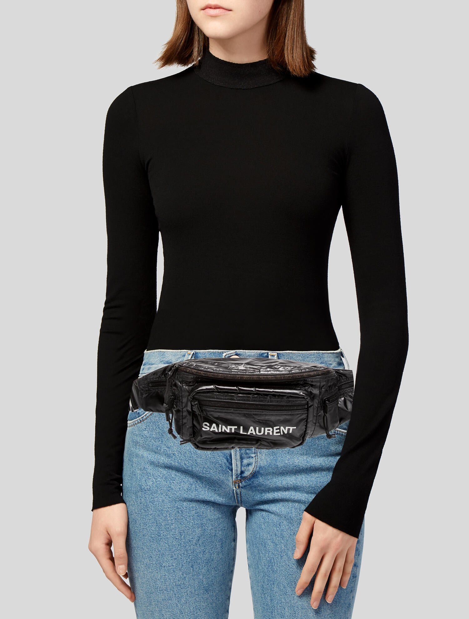 Saint Laurent Nylon Belt Bag