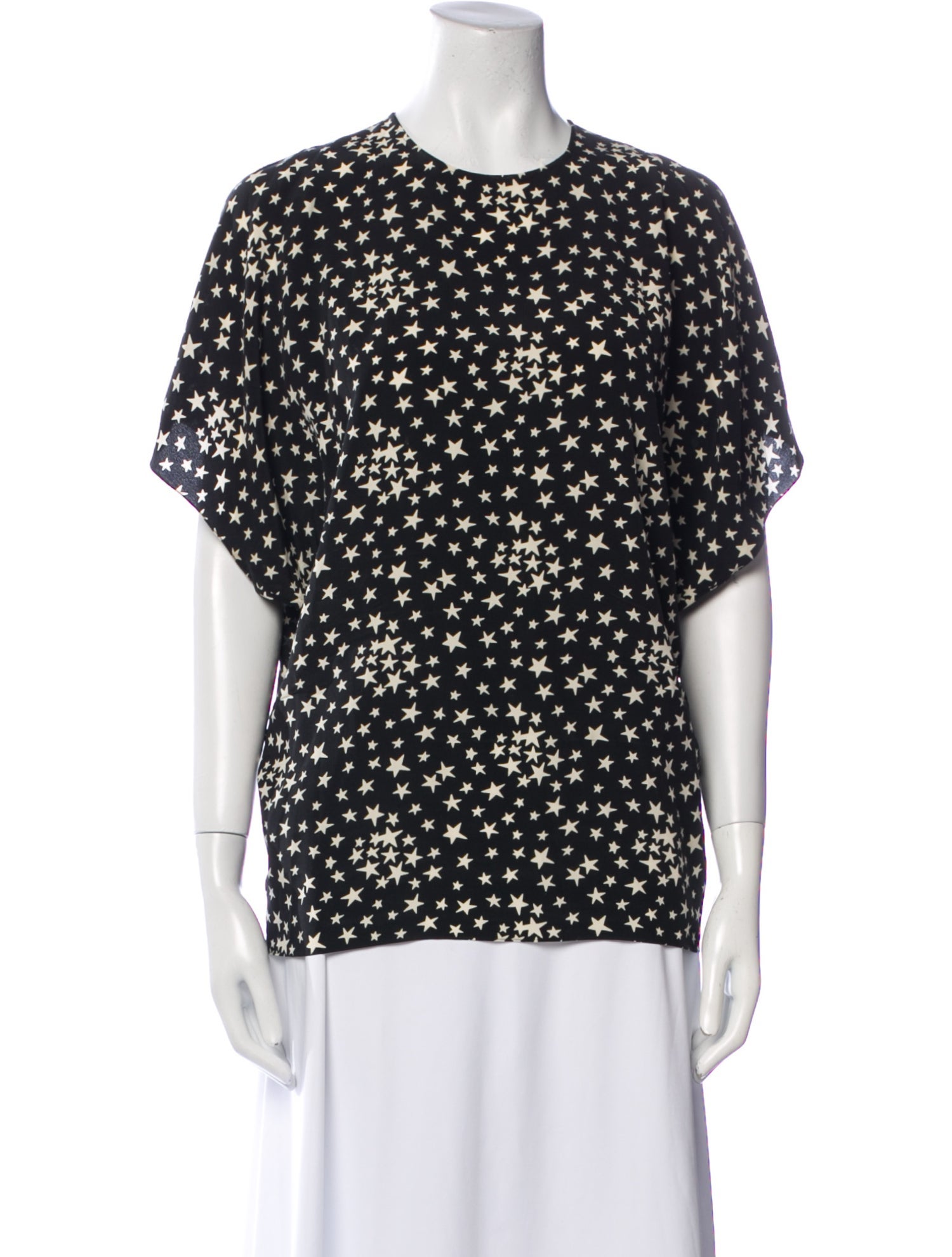 Saint Laurent Silk Printed Blouse