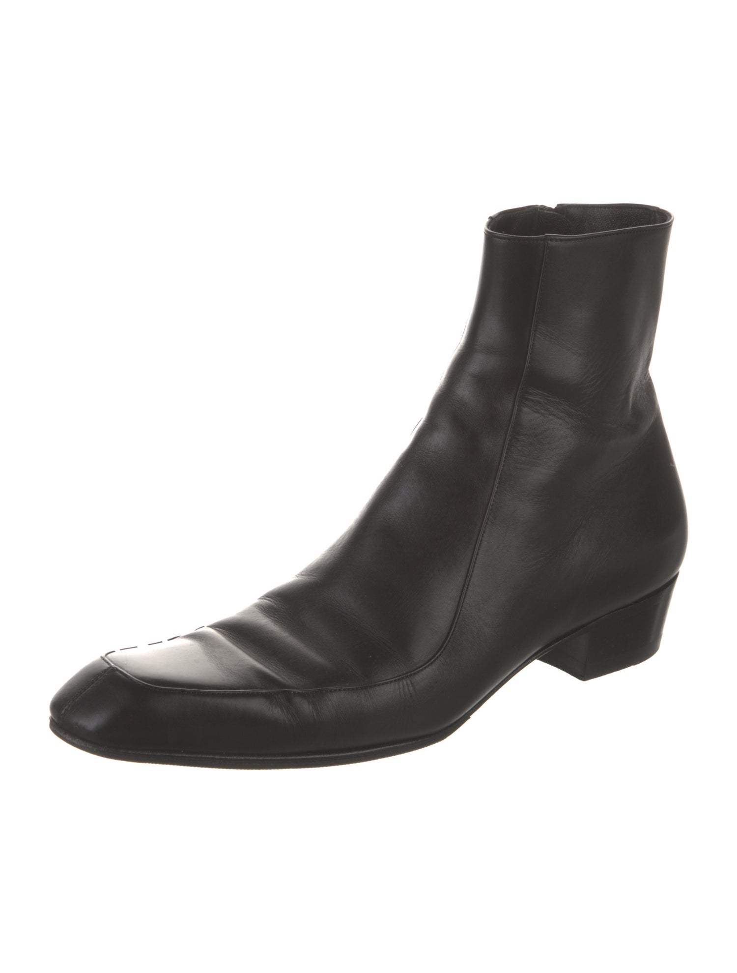 Saint Laurent Leather Boots