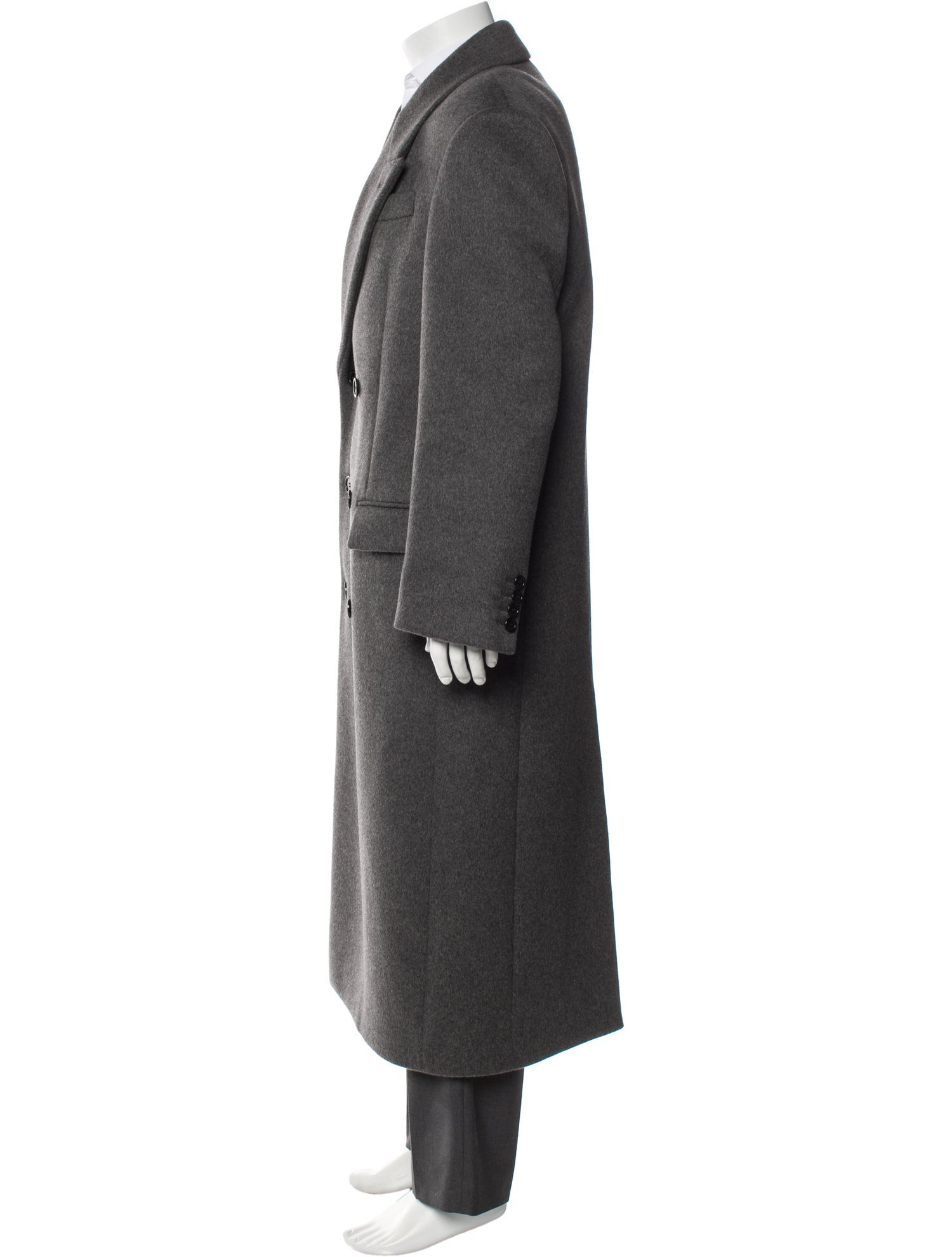 Saint Laurent 2023 Wool Overcoat