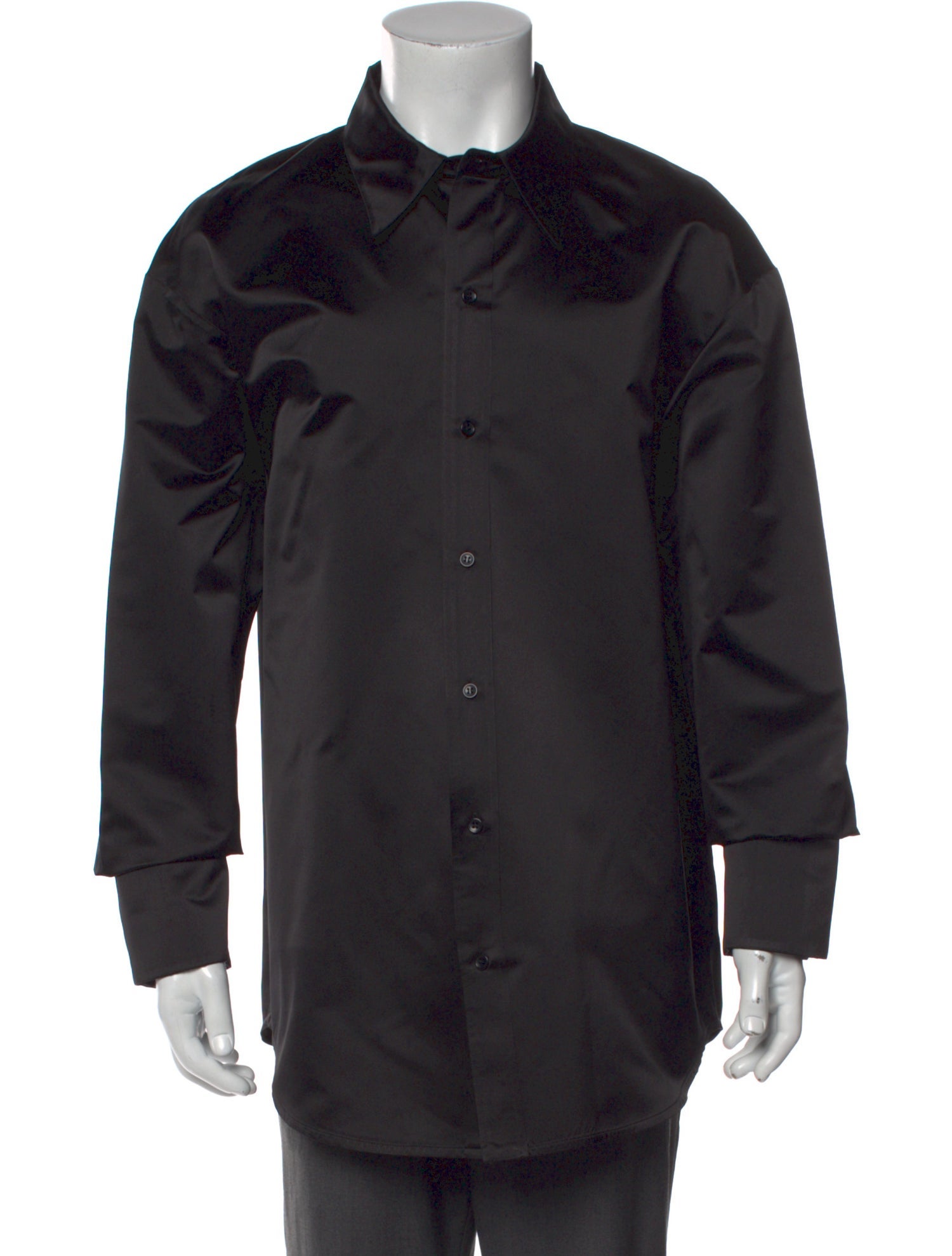 Saint Laurent 2023 Silk Dress Shirt