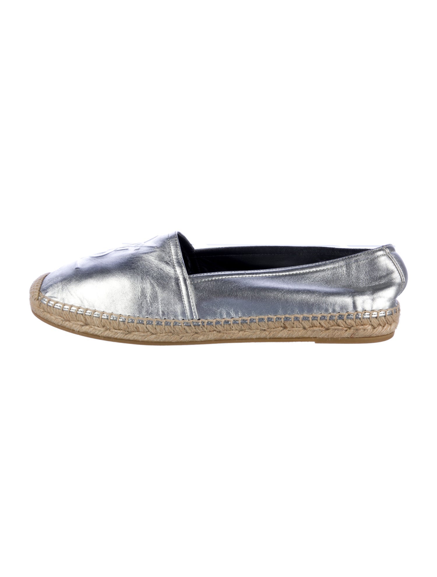 Saint Laurent Leather Espadrilles