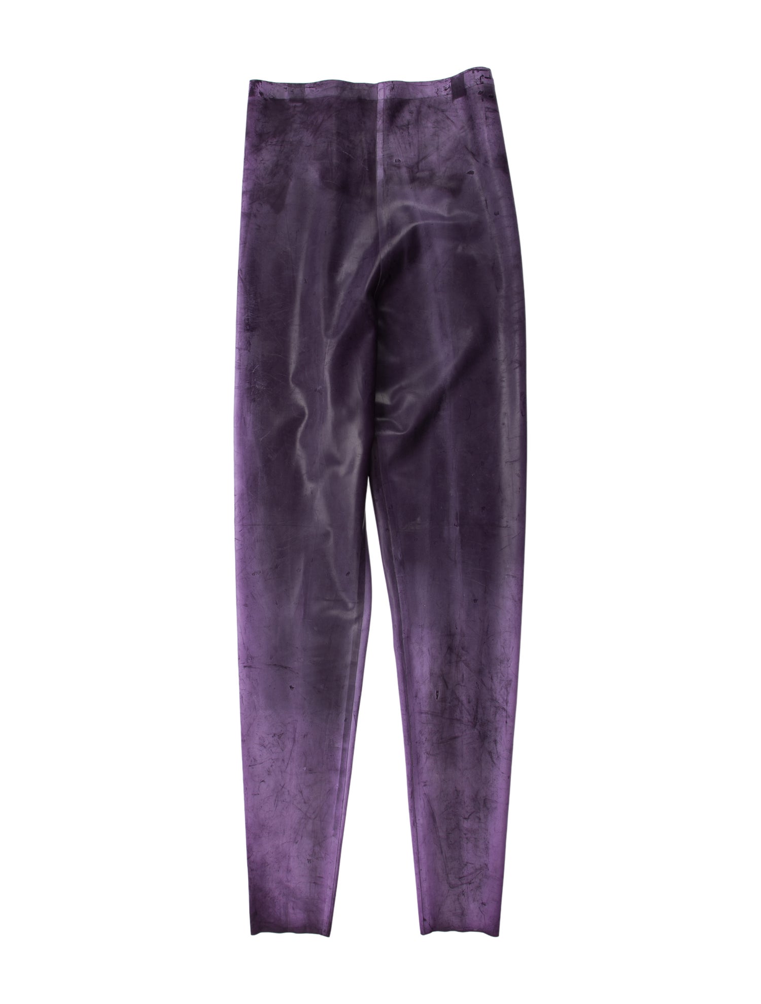 Saint Laurent Latex Skinny Leg Pants