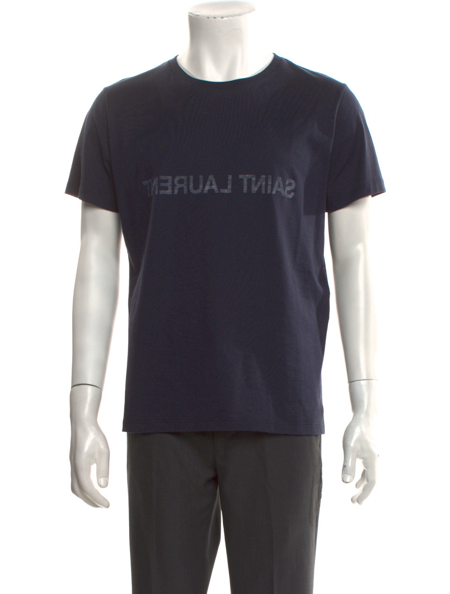 Saint Laurent 2024 Reverse Logo T-Shirt