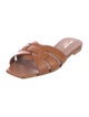Saint Laurent Leather Slides