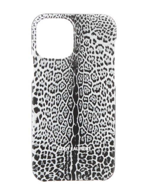 Saint Laurent Pattern Print iPhone 12 Case