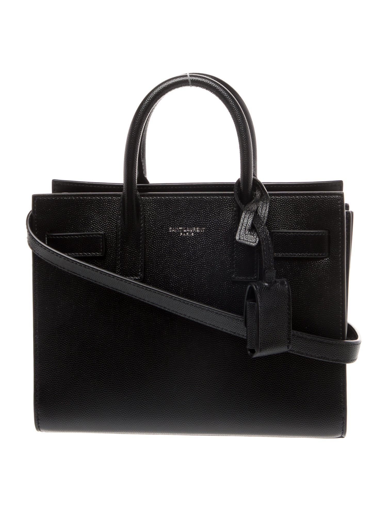 Saint Laurent Leather Sac De Jour Nano