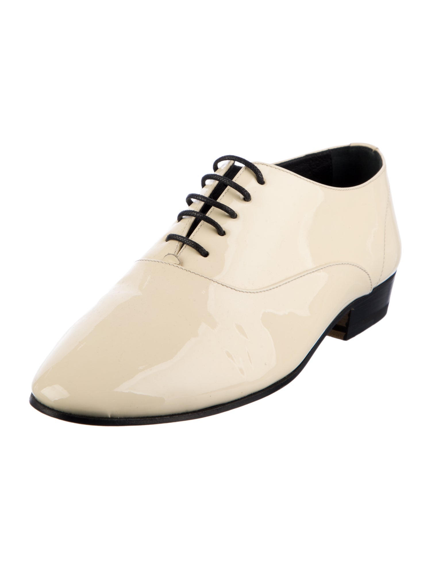 Saint Laurent Patent Leather Oxfords