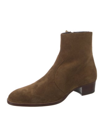 Saint Laurent Suede Boots