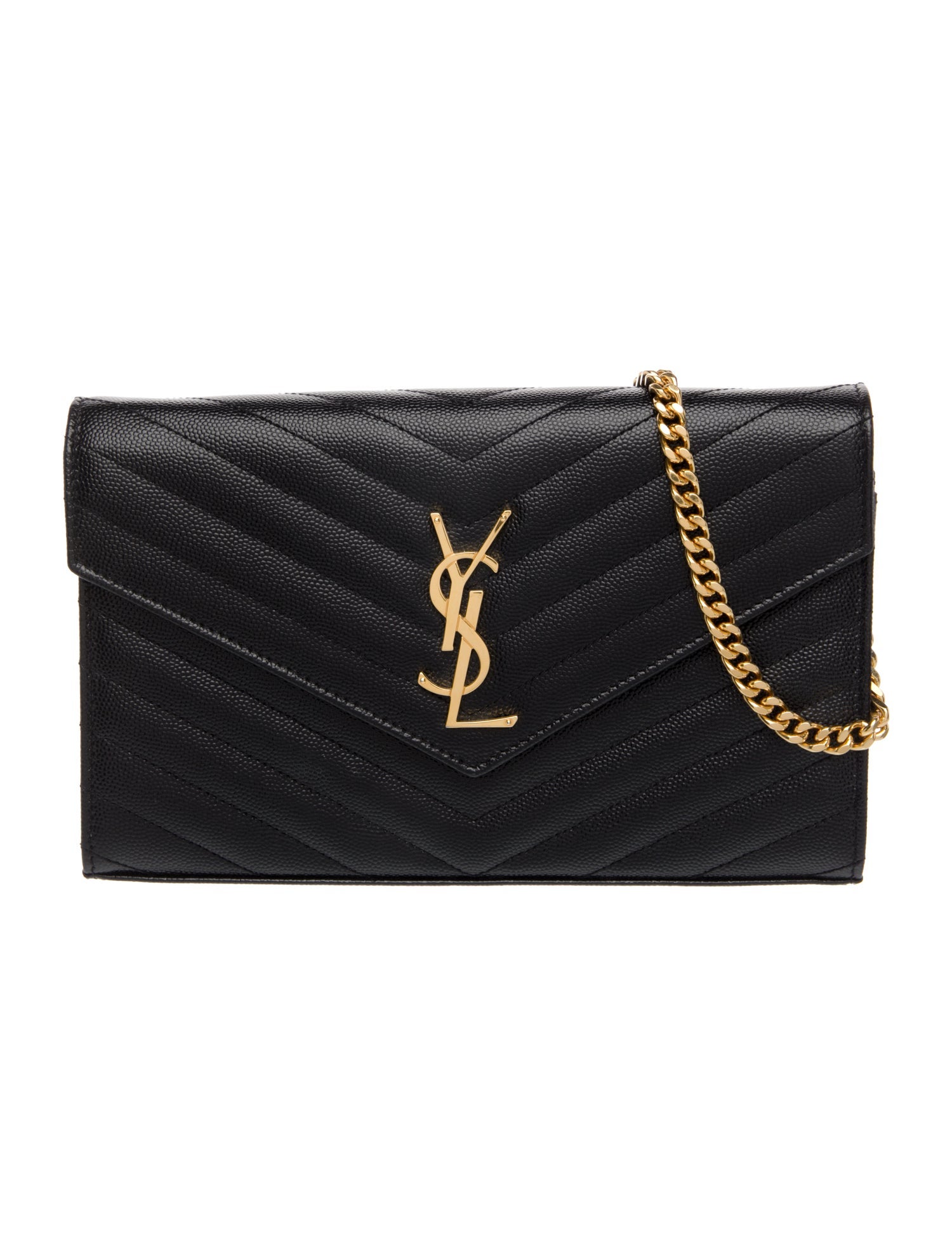 Saint Laurent Leather Cassandre