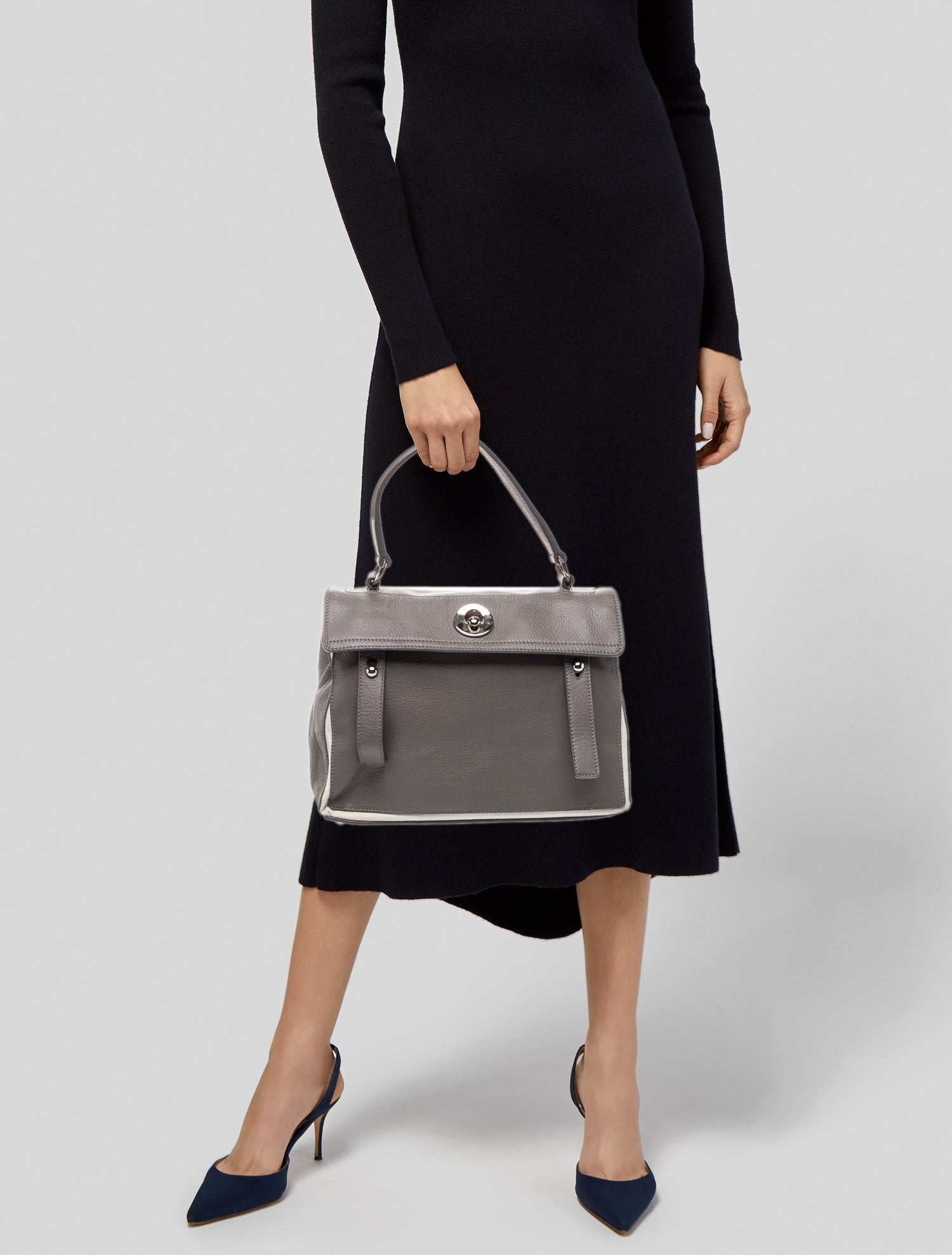 Yves Saint Laurent Leather Saint Laurent Muse Two