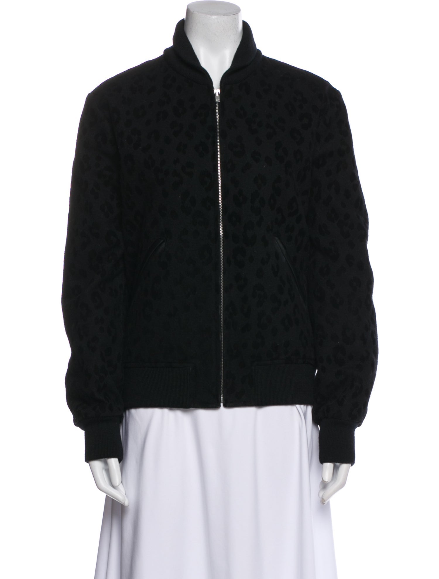Saint Laurent Wool Bomber Jacket