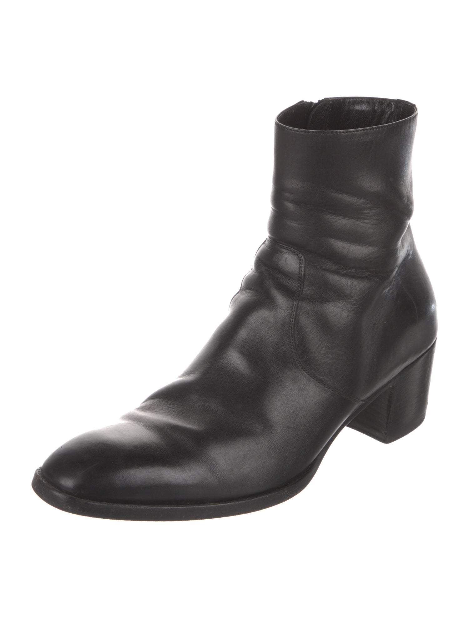 Saint Laurent Leather Boots