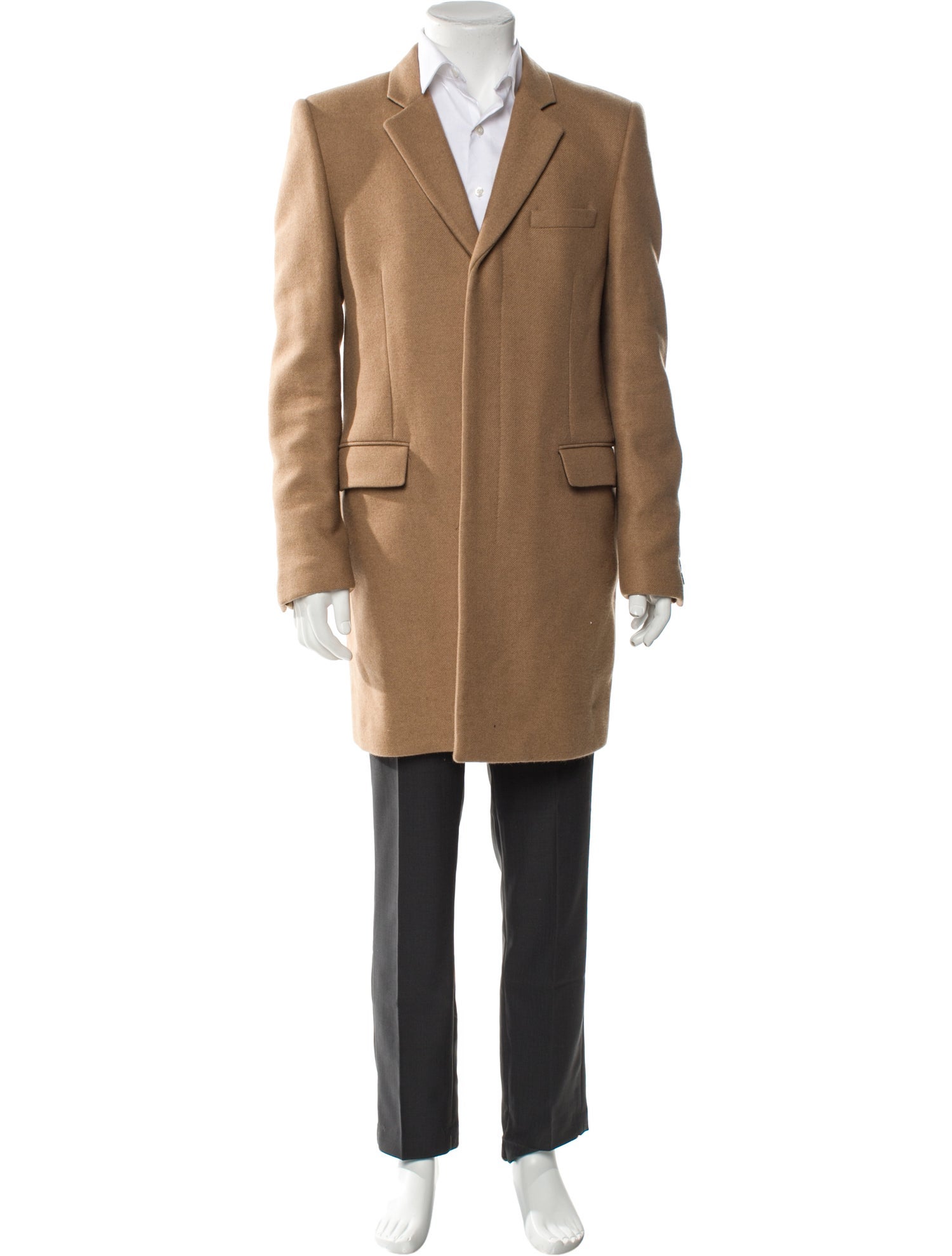 Saint Laurent 2019-2020 Camel Hair Overcoat