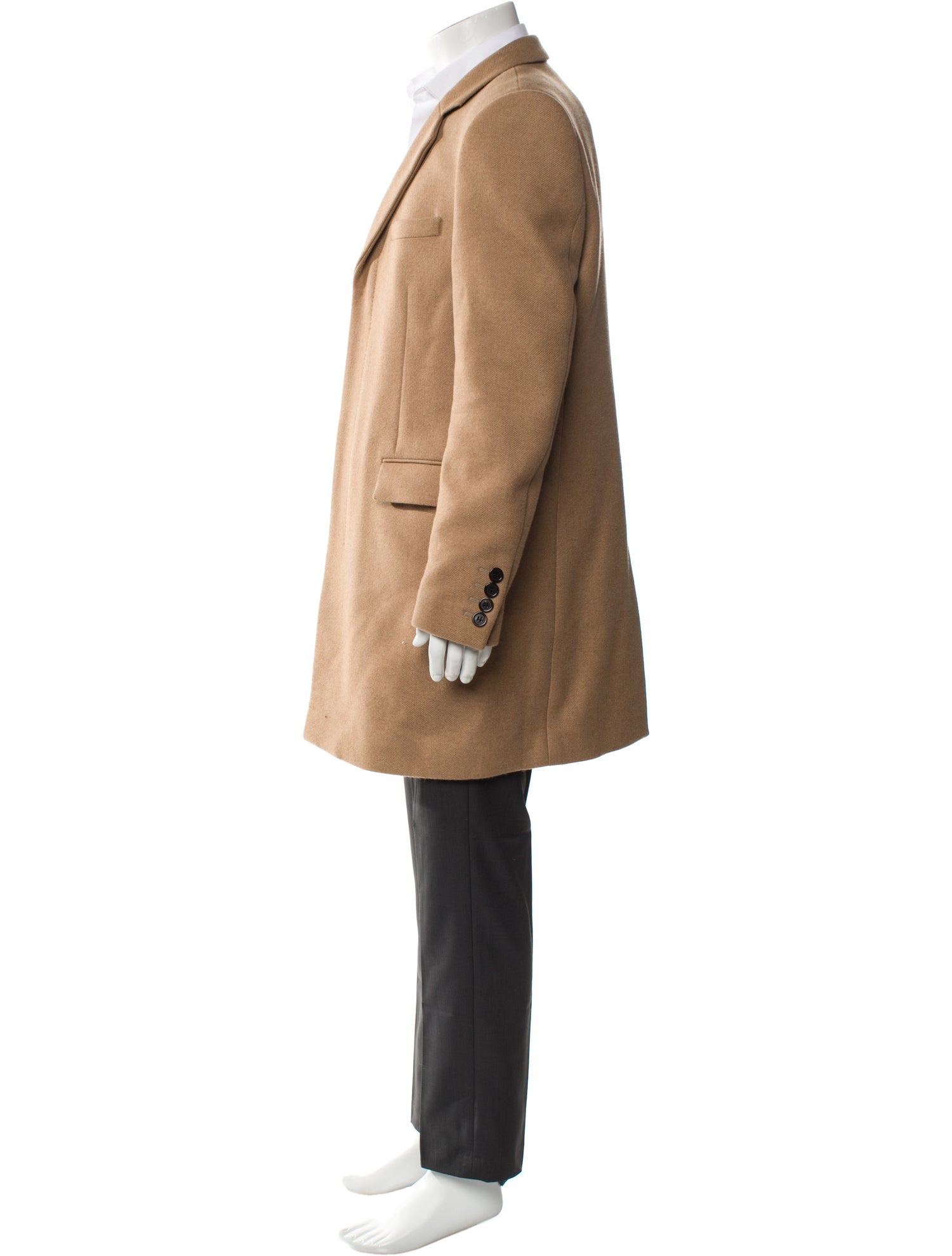 Saint Laurent 2019-2020 Camel Hair Overcoat