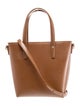 Saint Laurent Leather Toy North/South Shopping Tote Mini 2024