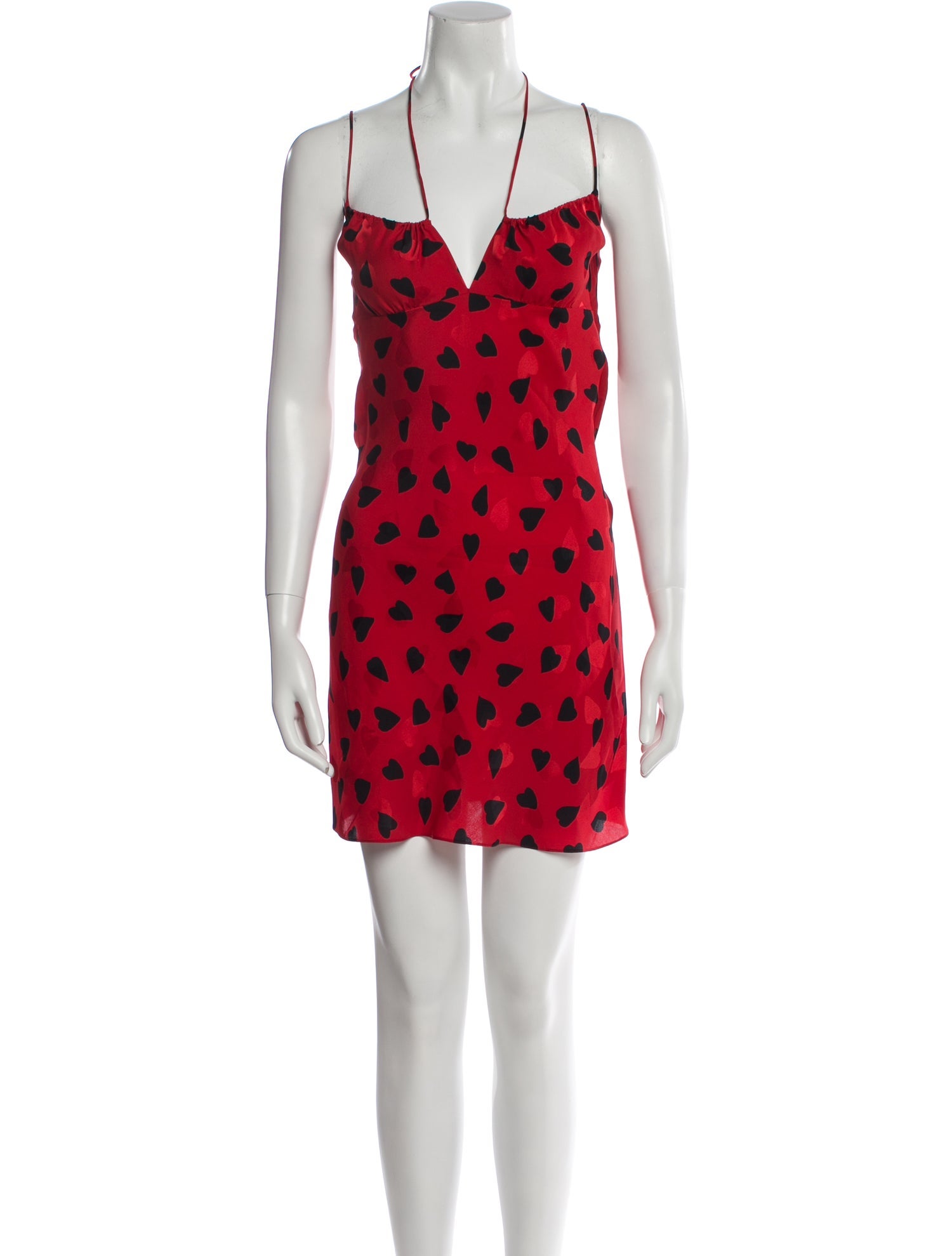 Saint Laurent Silk Mini Dress