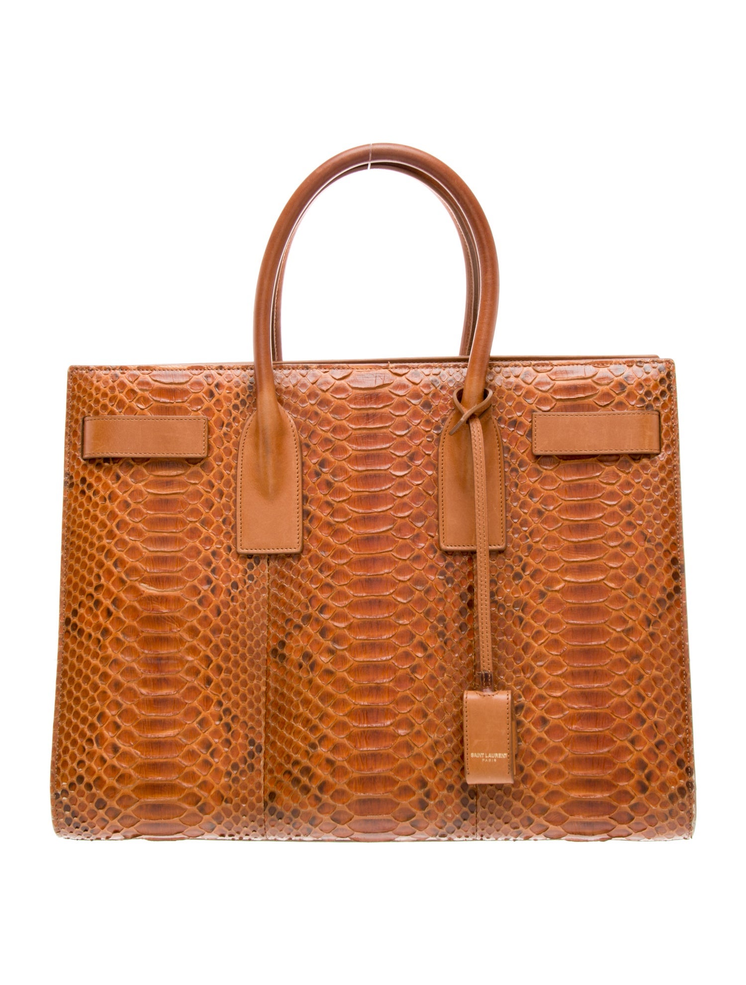 Saint Laurent Python Sac De Jour Large