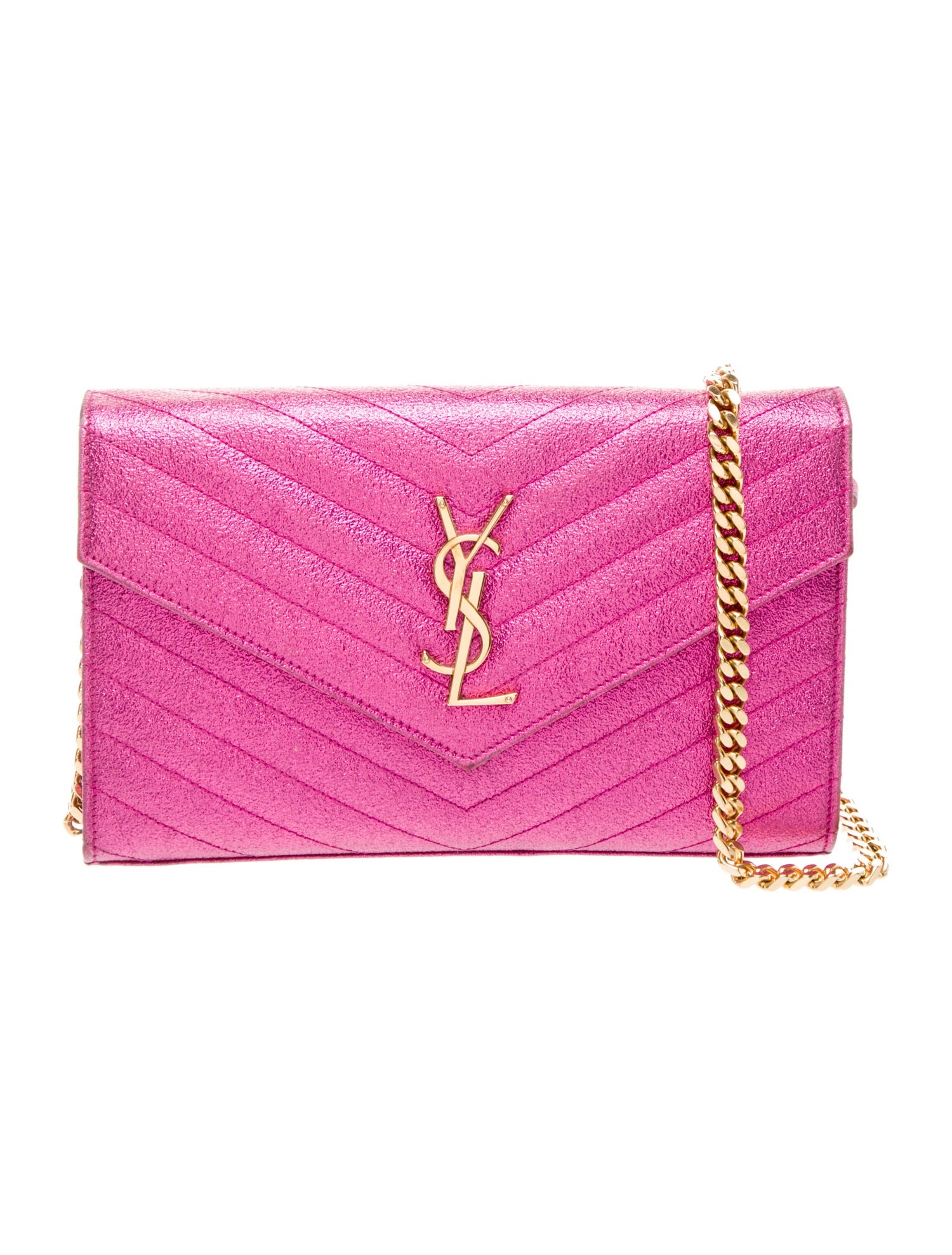 Saint Laurent Chevron Envelope