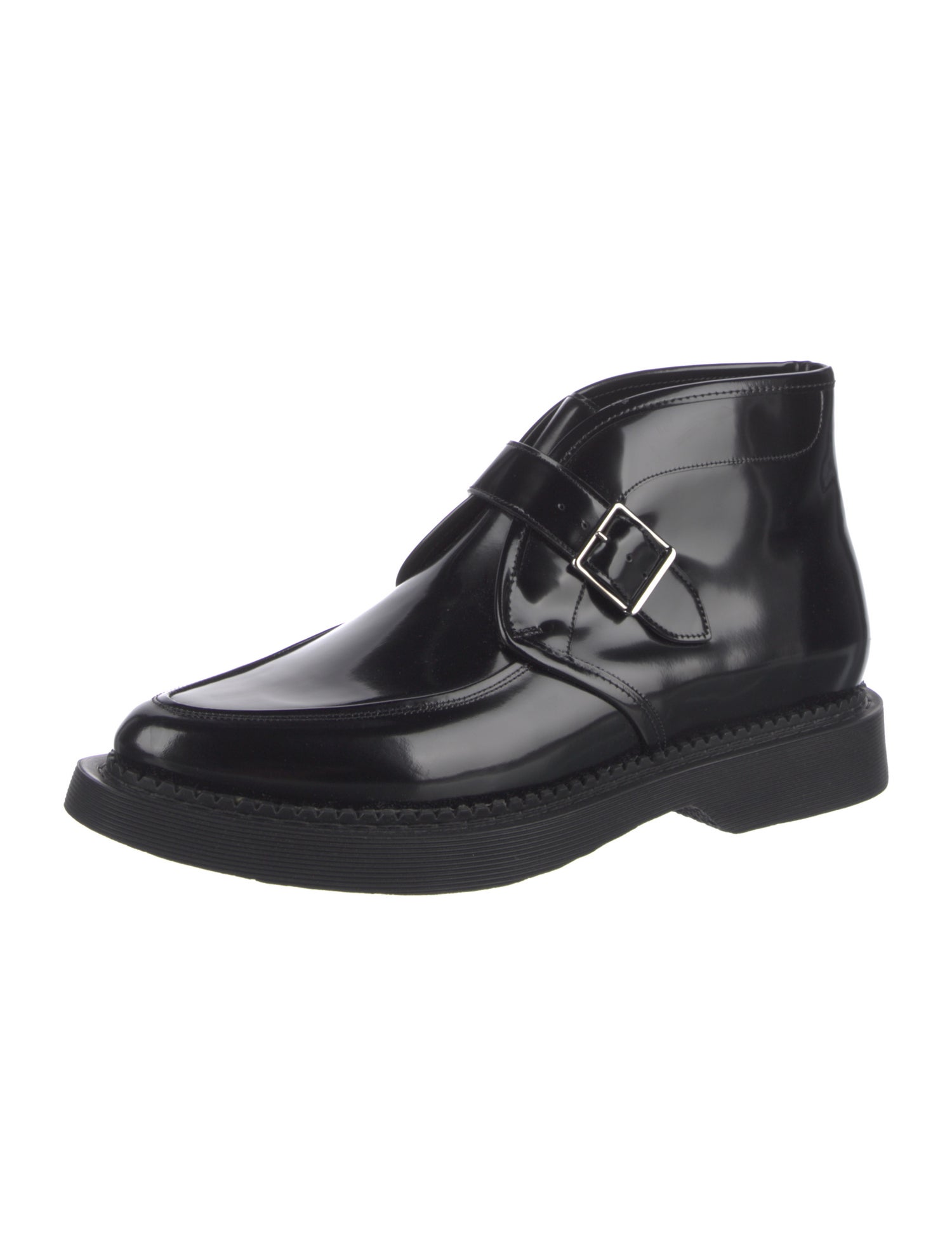 Saint Laurent Patent Leather Boots