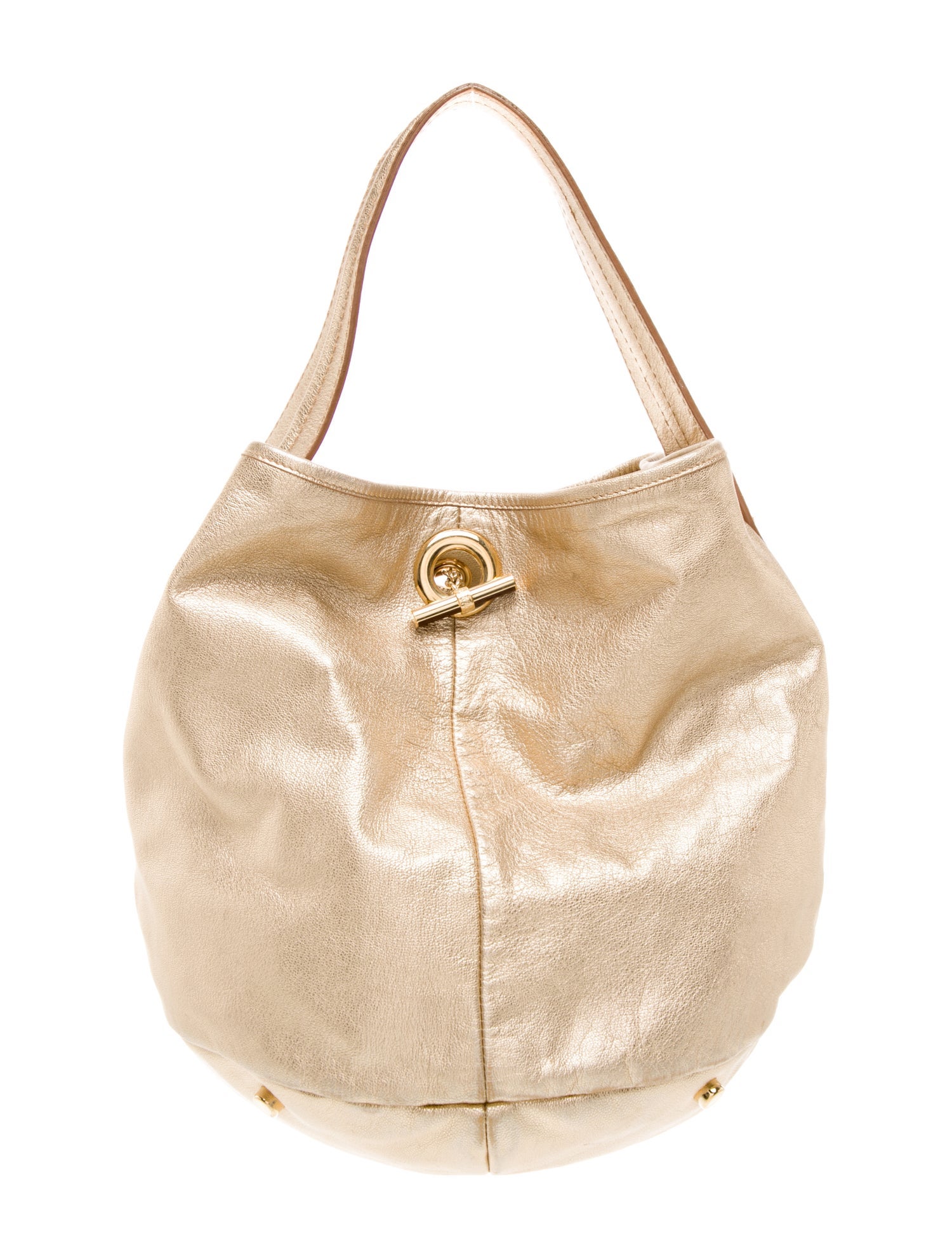 Yves Saint Laurent Rive Gauche Leather Hobo