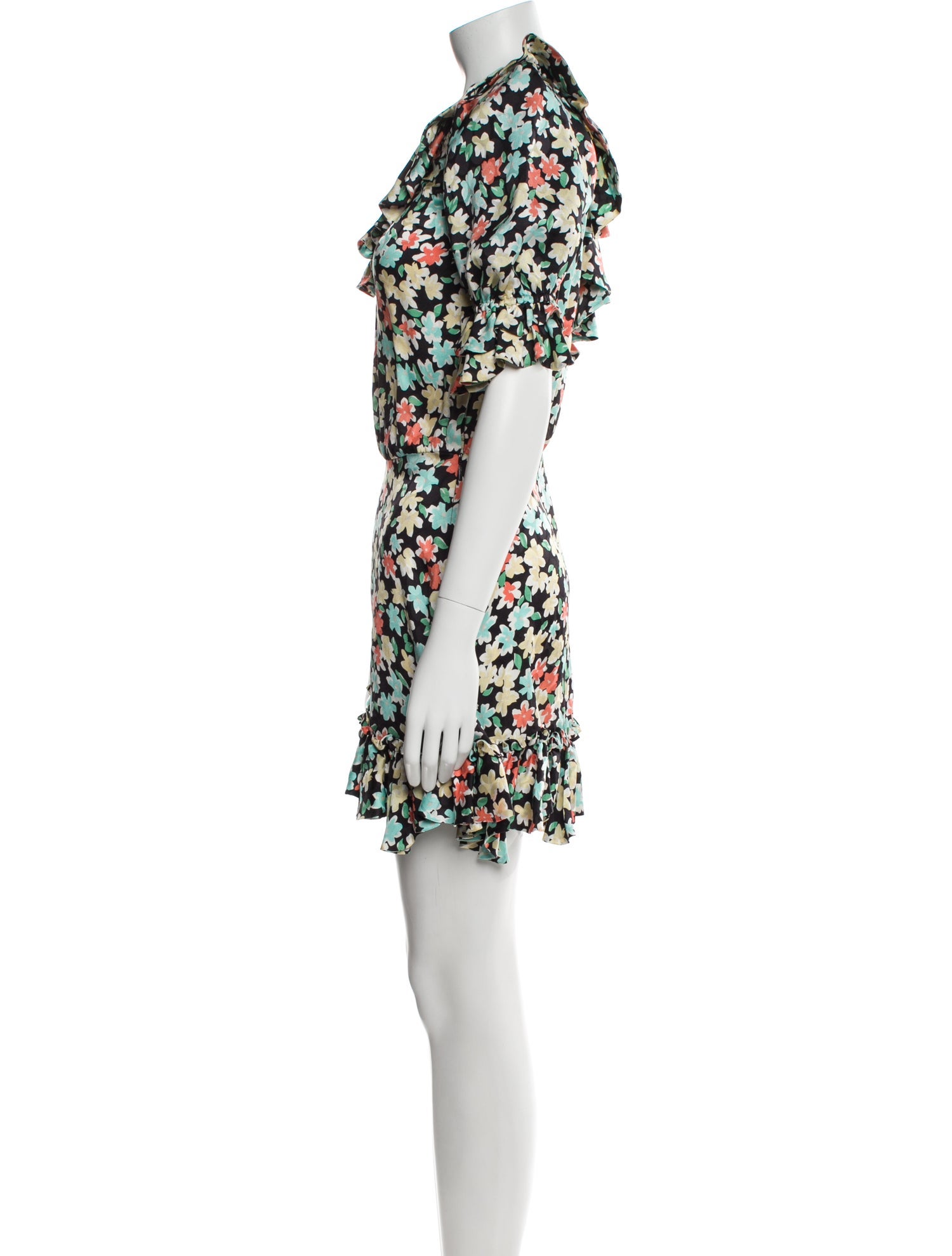 Saint Laurent Silk Mini Dress